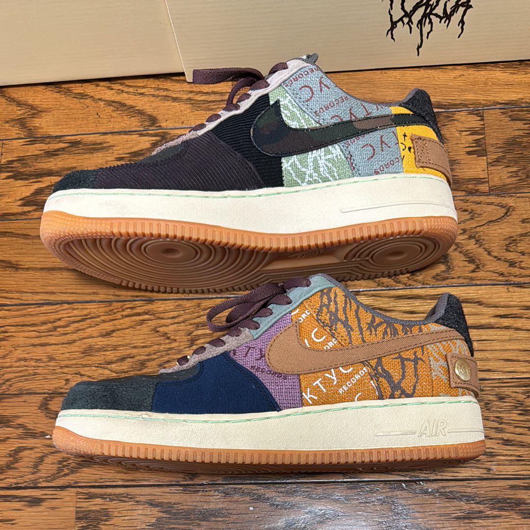 Travis Scott × Nike Air Force 1 Low Cactus Jack "Multi Color"