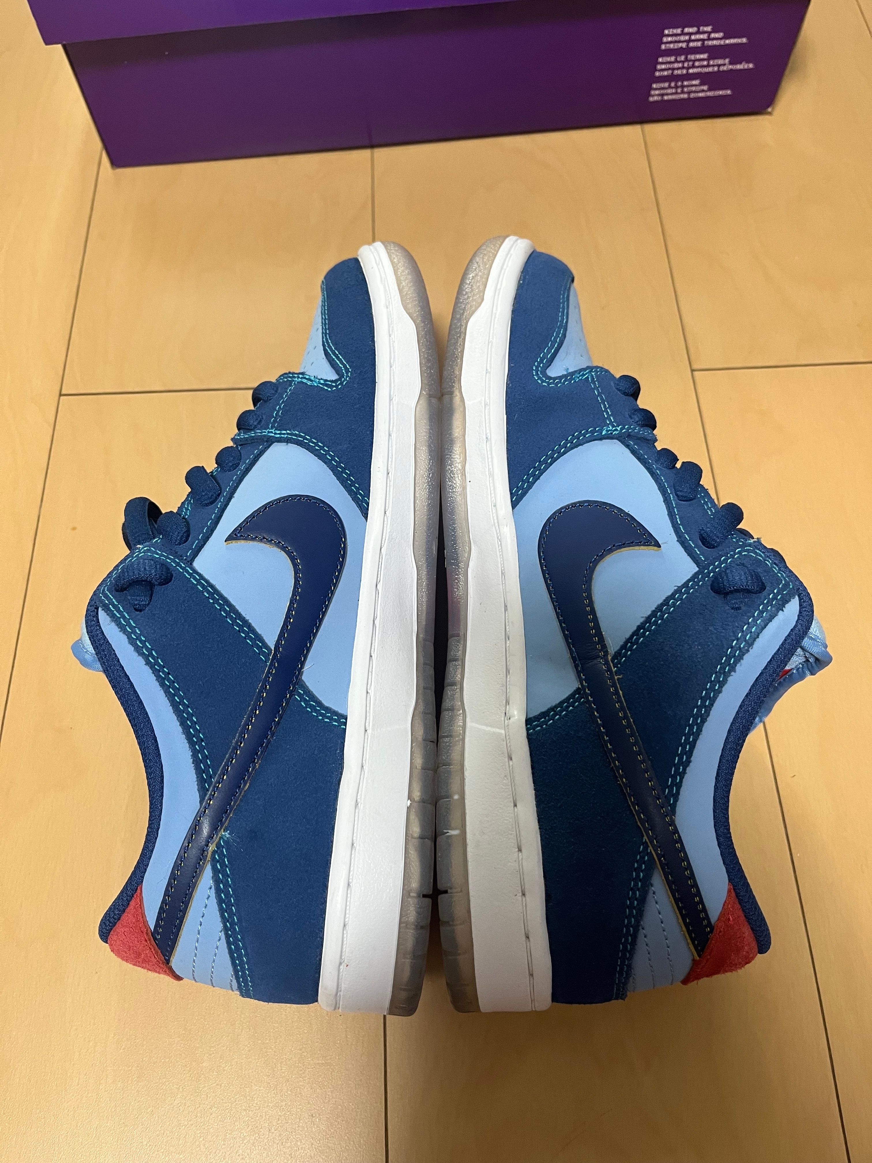 Why So Sad? × Nike SB Dunk Low "Coastal Blue/Speed Yellow-University Red"