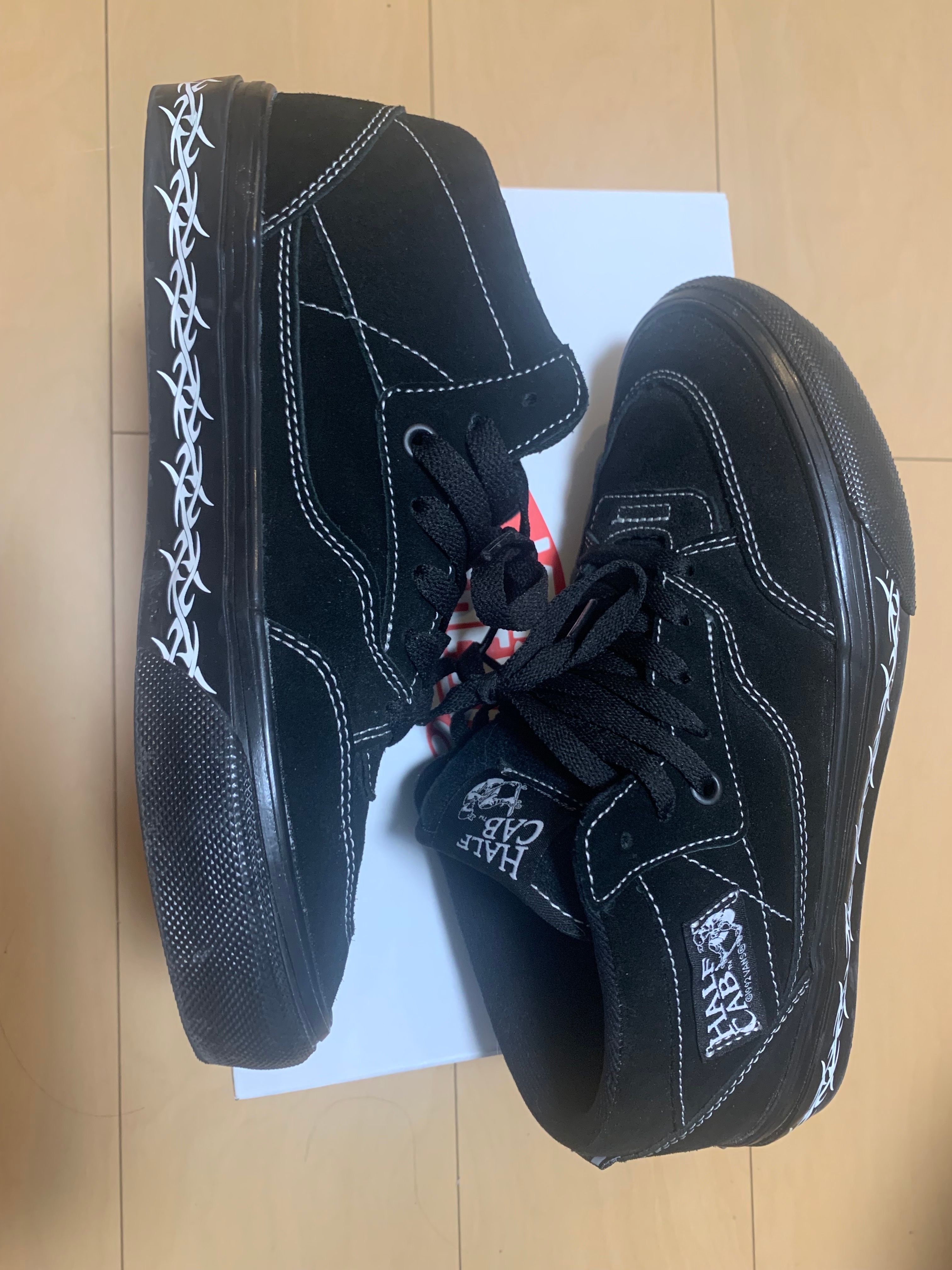 Supreme × Vans Half Cab "Black"