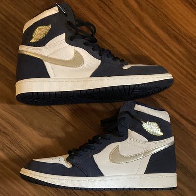 Nike Air Jordan 1 High OG CO.JP "White/Midnight Navy" (2020)(ブリーフケースなし)