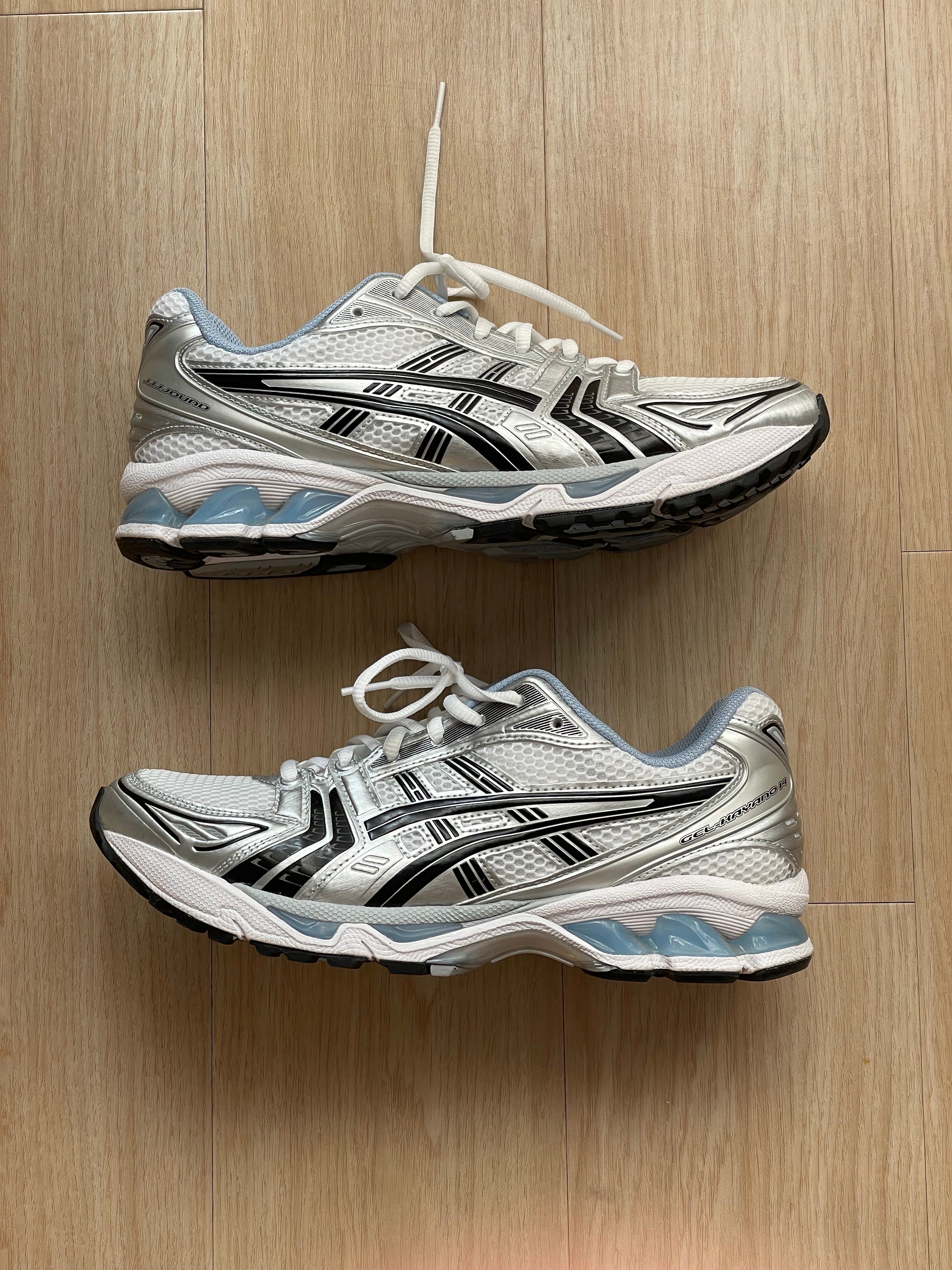 JJJJound × Asics Gel-Kayano 14 "White/Black/Blue"