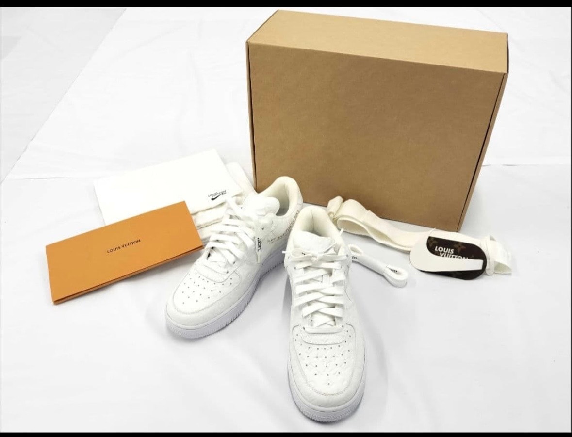 Louis Vuitton × Nike Air Force 1 Low by Virgil Abloh "White"