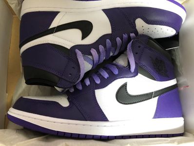 Nike Air Jordan 1 Retro High OG "Court Purple White/Black" (2020)