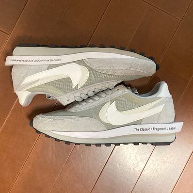 Fragment × sacai × Nike LD Waffle "Light Smoke Grey"