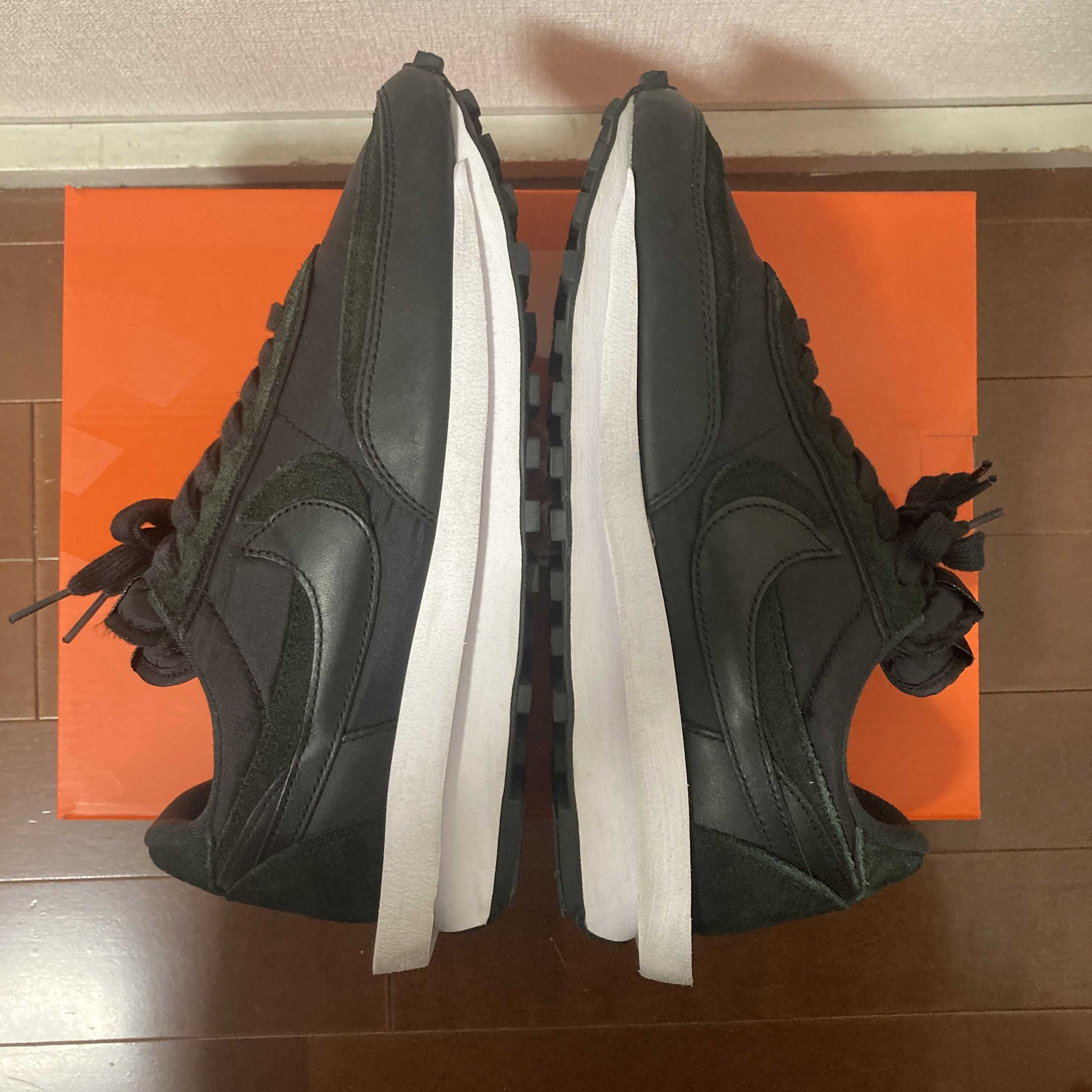 sacai × Nike LDV Waffle "Triple Black"