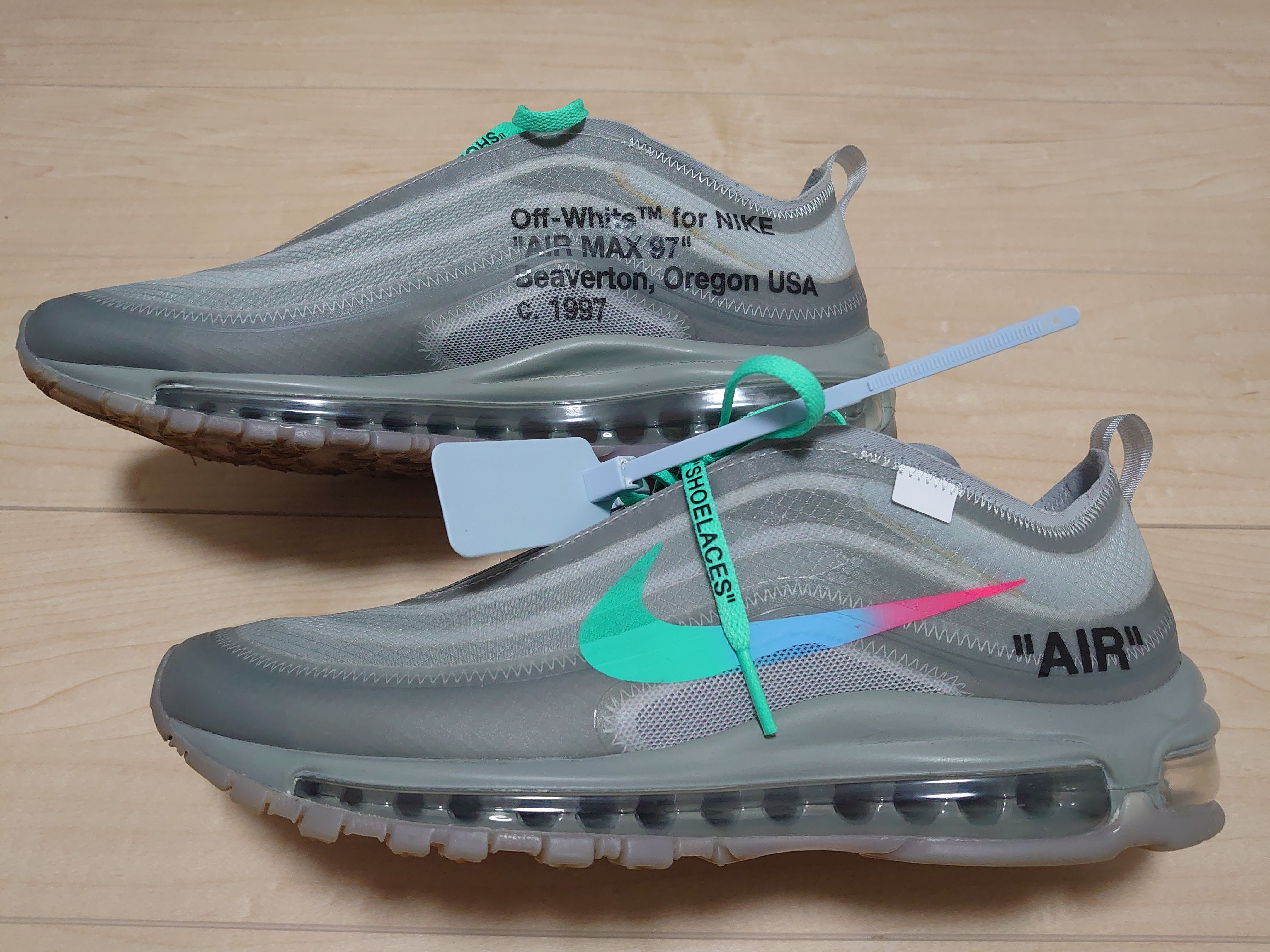 Off-White × Nike Air Max 97 "Grey"