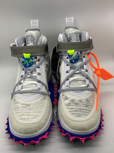 Off-White × Nike Air Force 1 Mid "White"