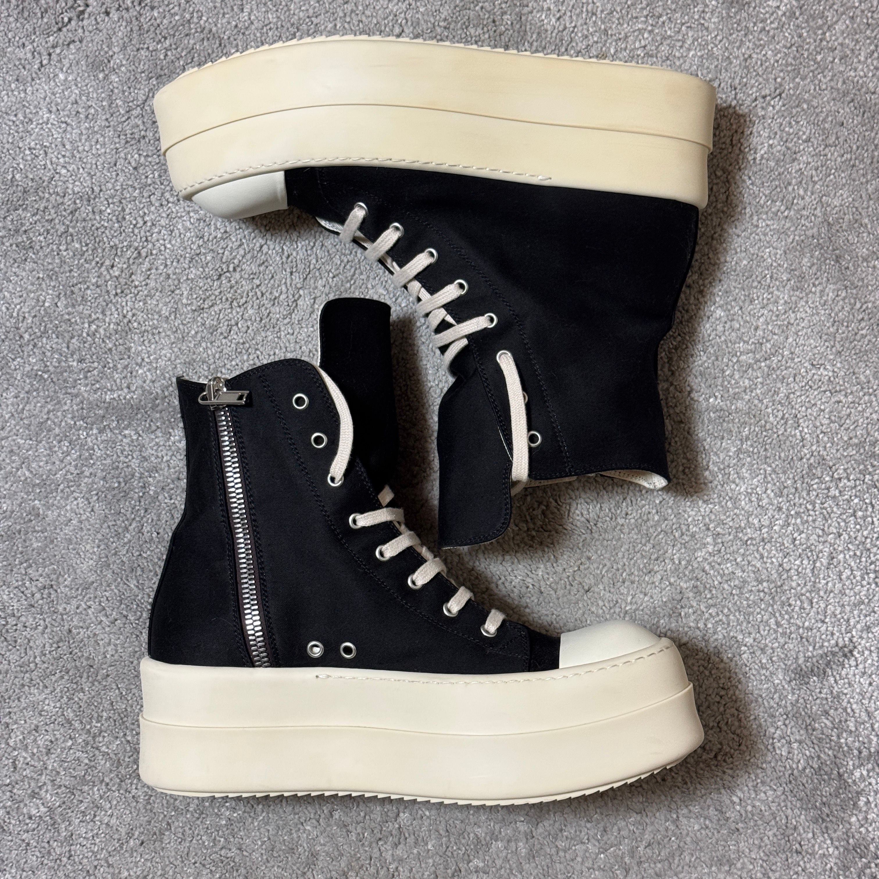 Rick Owens DRKSHDW Mega Bumper "Black/Milk"