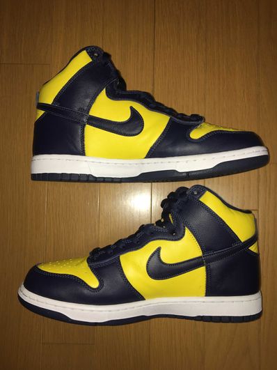 Nike Dunk High "Michigan"