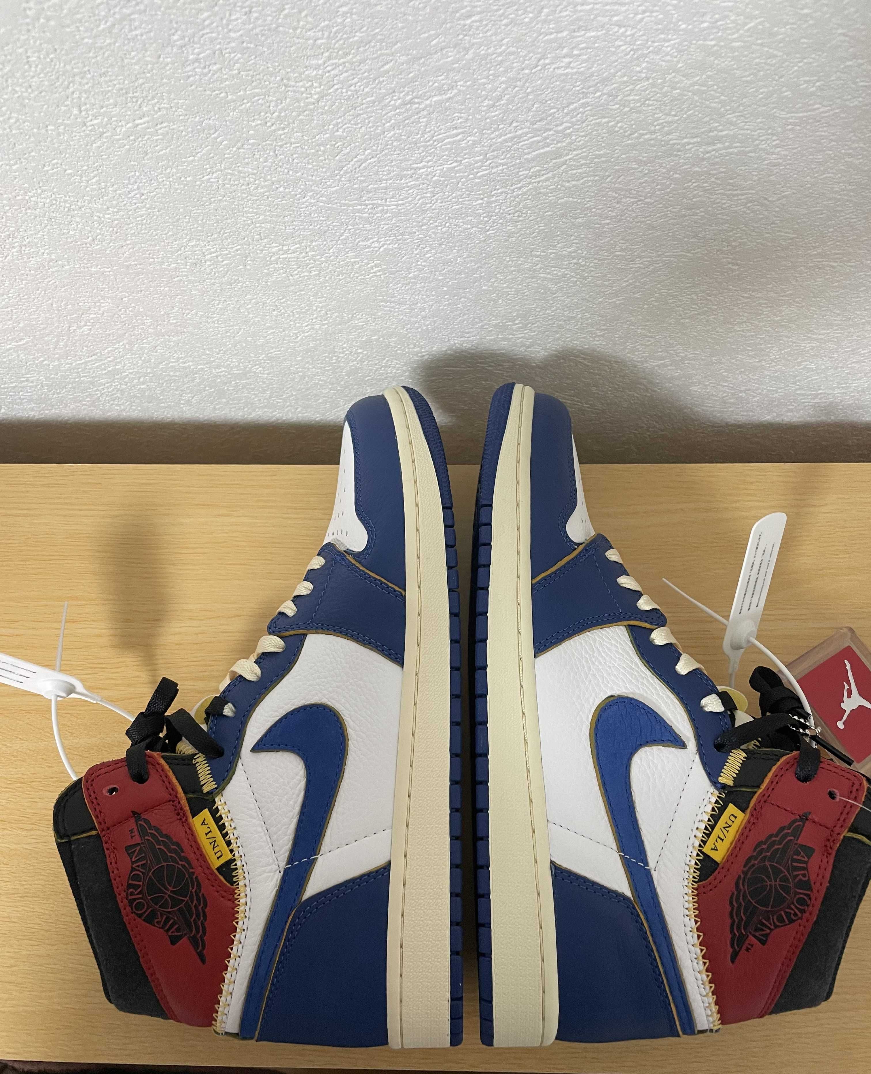 Union × Nike Air Jordan 1 Retro High OG NRG "Storm Blue/Varsity Red"