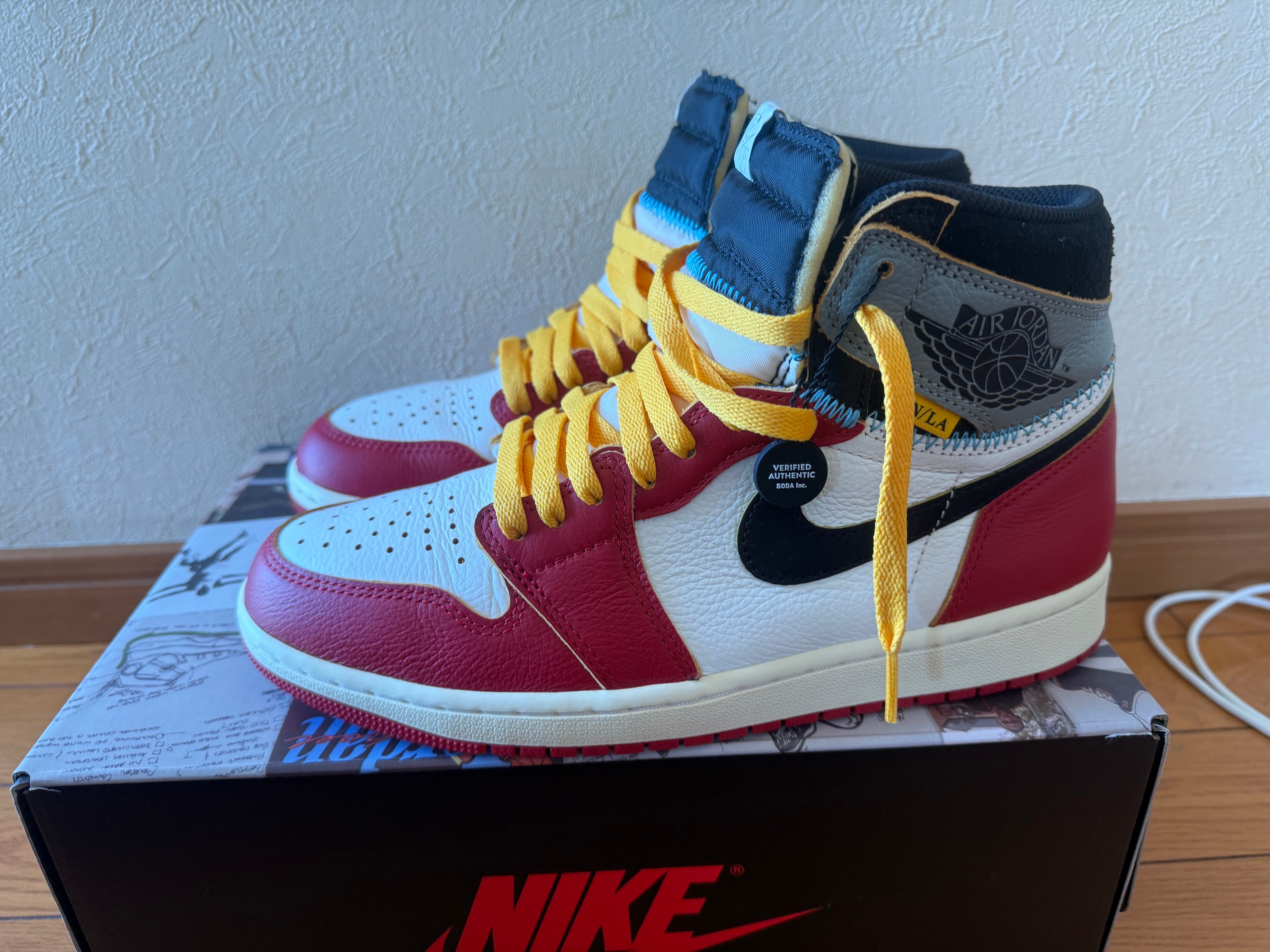 UNION × Nike Air Jordan 1 Retro High OG "Chicago/Shadow"