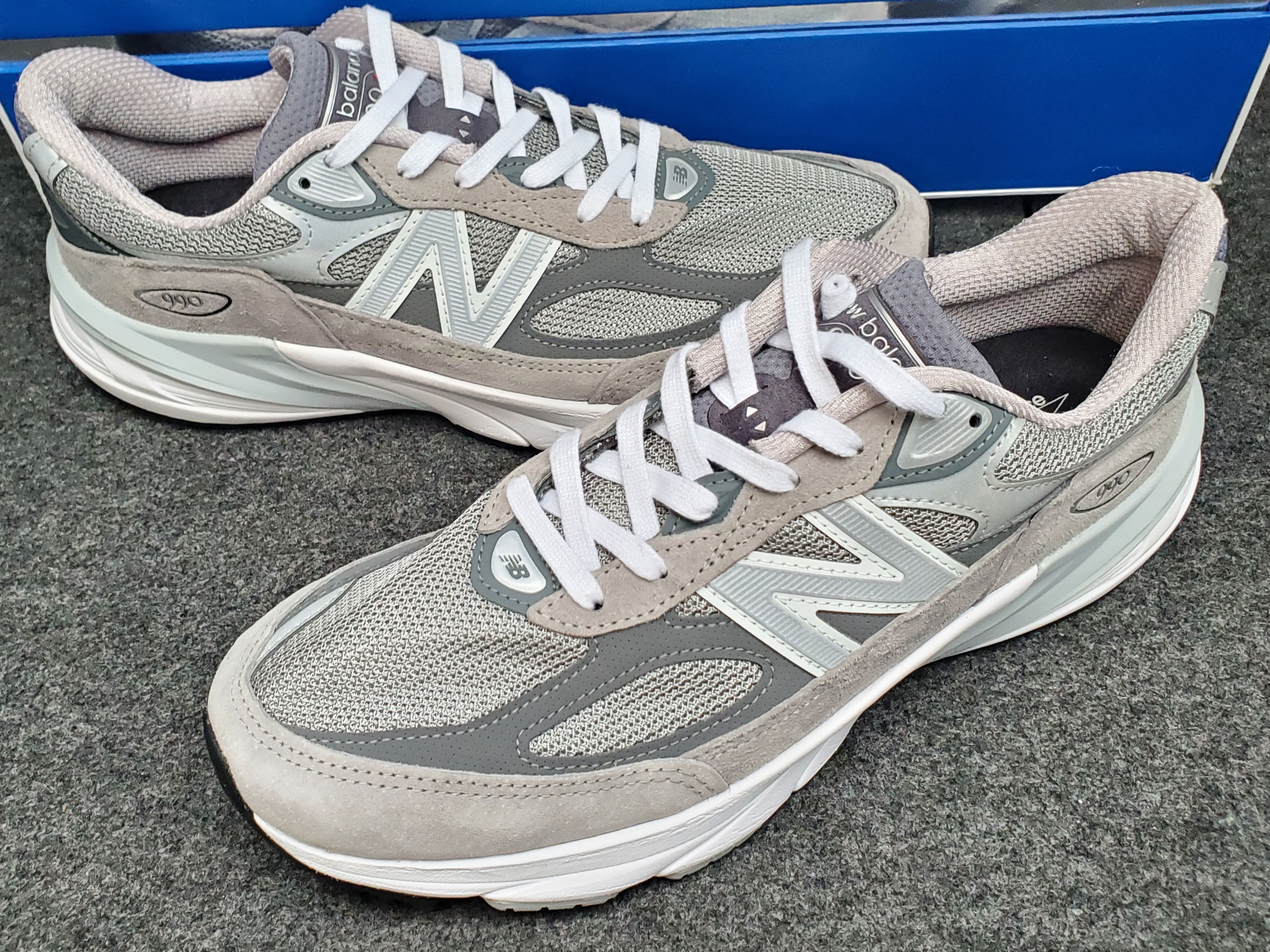 New Balance 990V6 "Gray" (Heel Logo NB)
