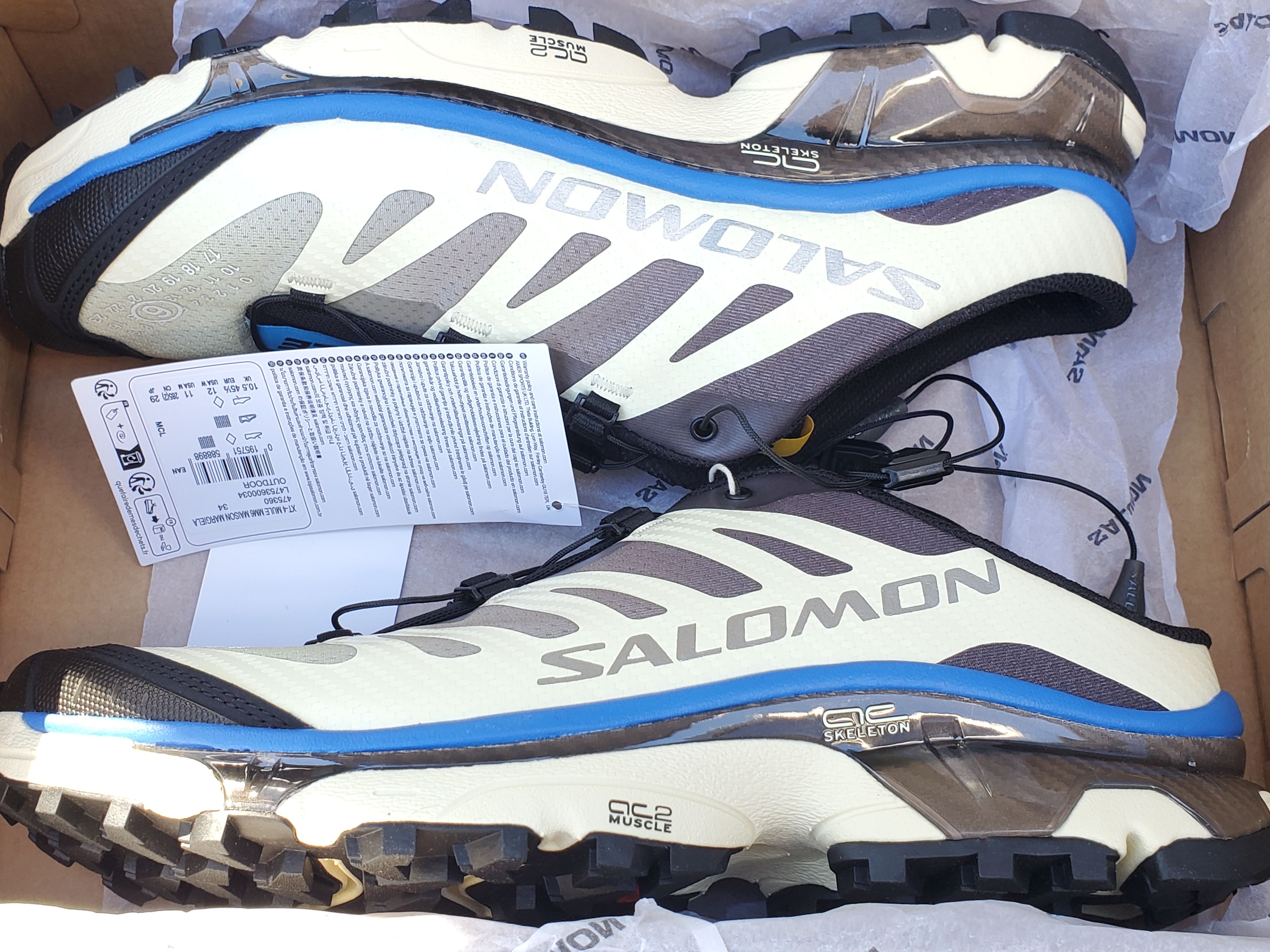 MM6 Maison Margiela × Salomon XT-4 Mule "Beige/Multi"