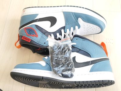 FACETASM × Nike Air Jordan 1 Mid "White/Navy"