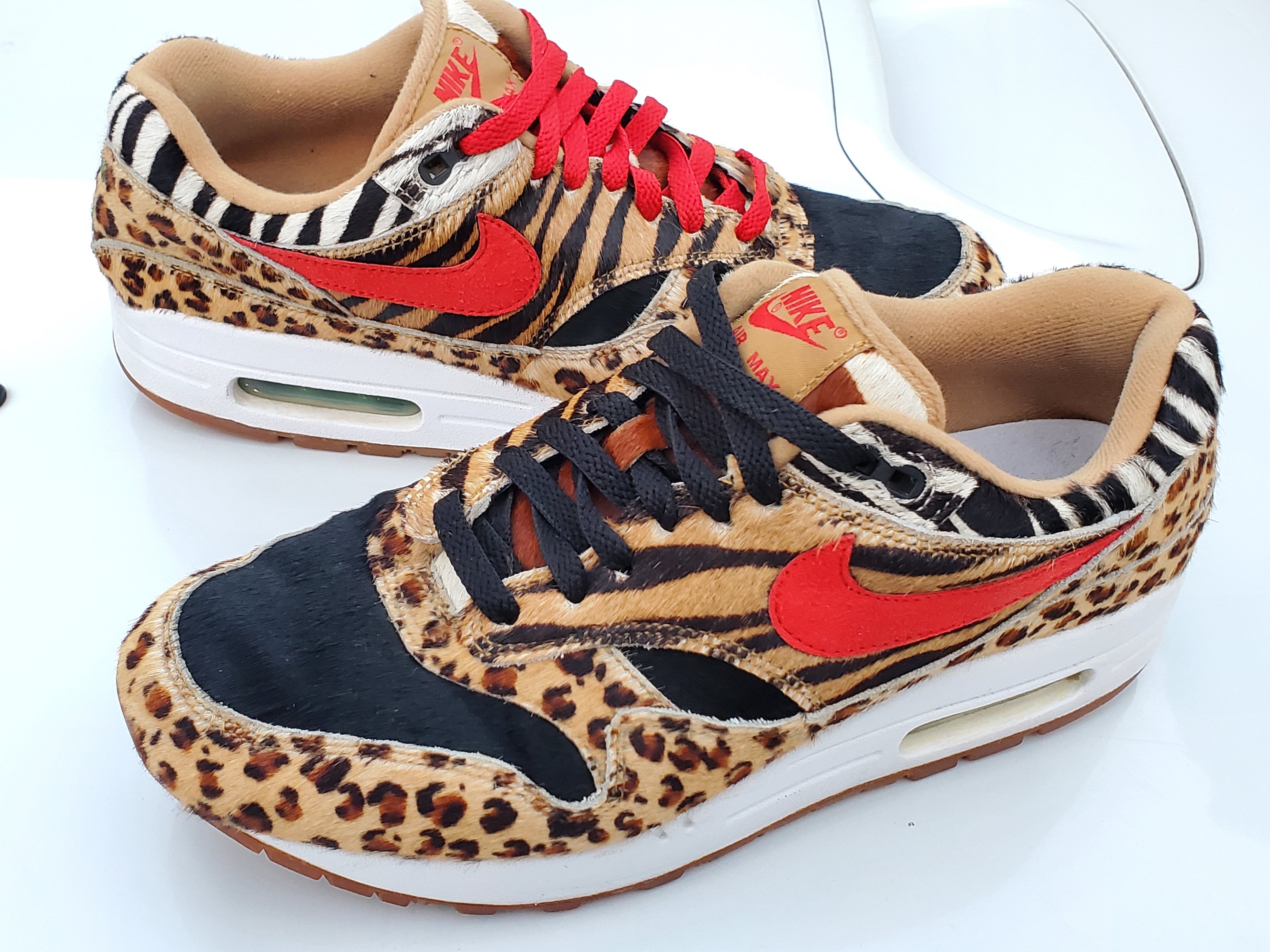 atmos × Nike Air Max 1 DLX "Animal Pack/Safari"