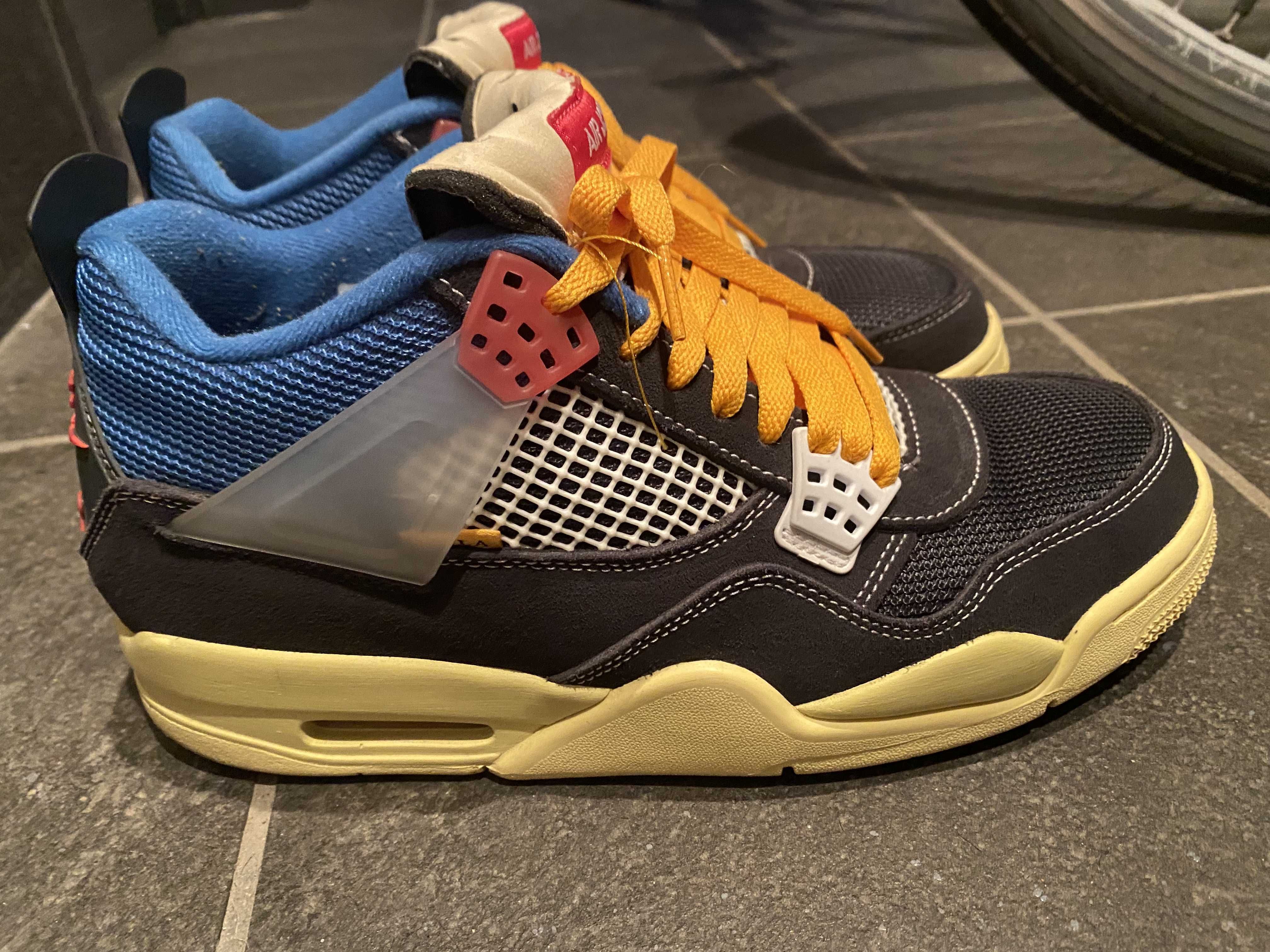 UNION × NIKE AIR JORDAN 4 "OFF NOIR"