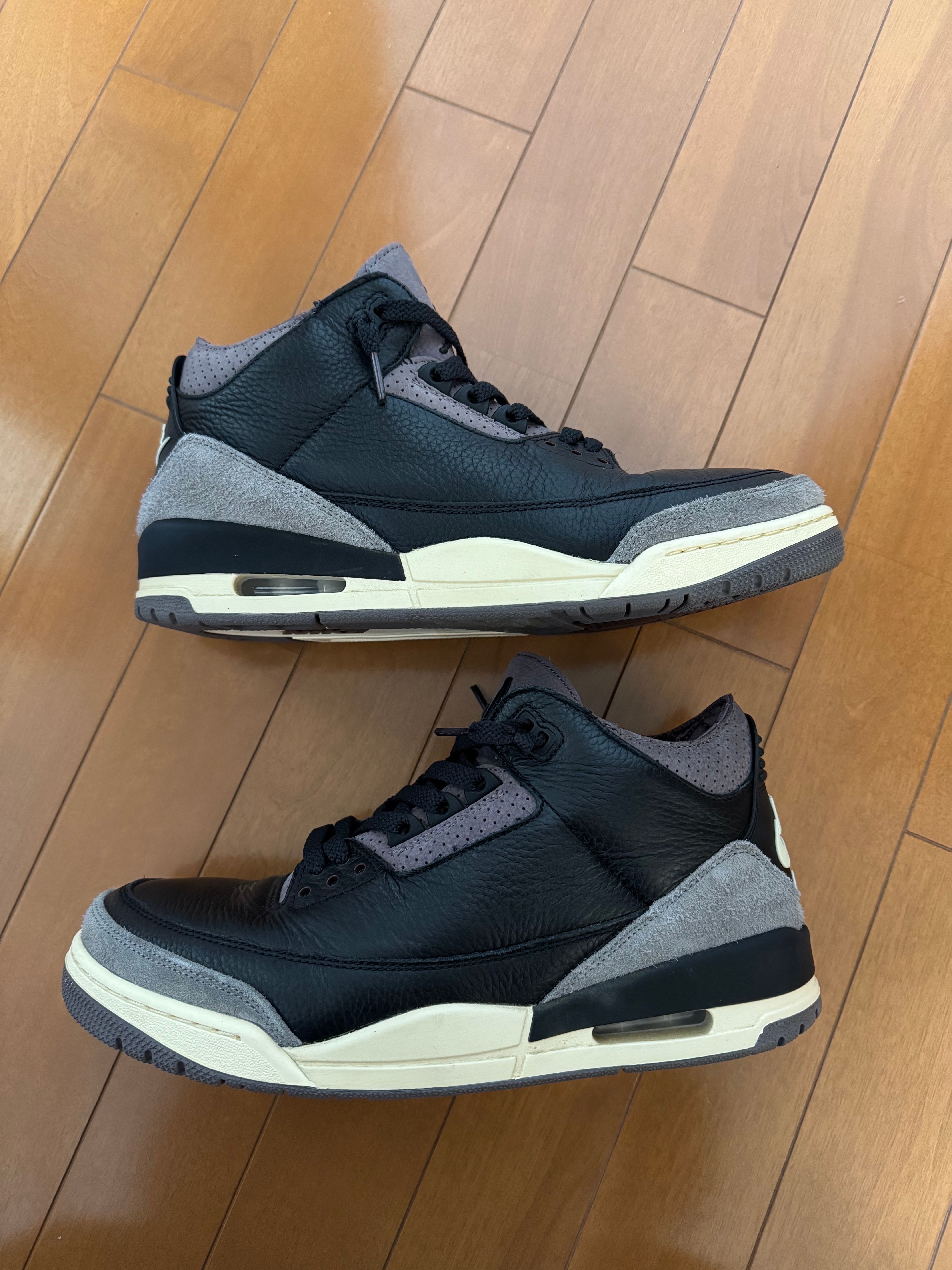 A Ma Maniere × Nike Women's Air Jordan 3 Retro OG SP "Black and Flat Pewter/WYWS"