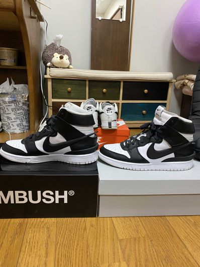 AMBUSH × Nike Dunk High "Black"