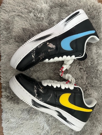 PEACEMINUSONE × Nike Air Force 1 Low '07 Para-Noise 3.0 "Black and Multi-Color" / G-DRAGON