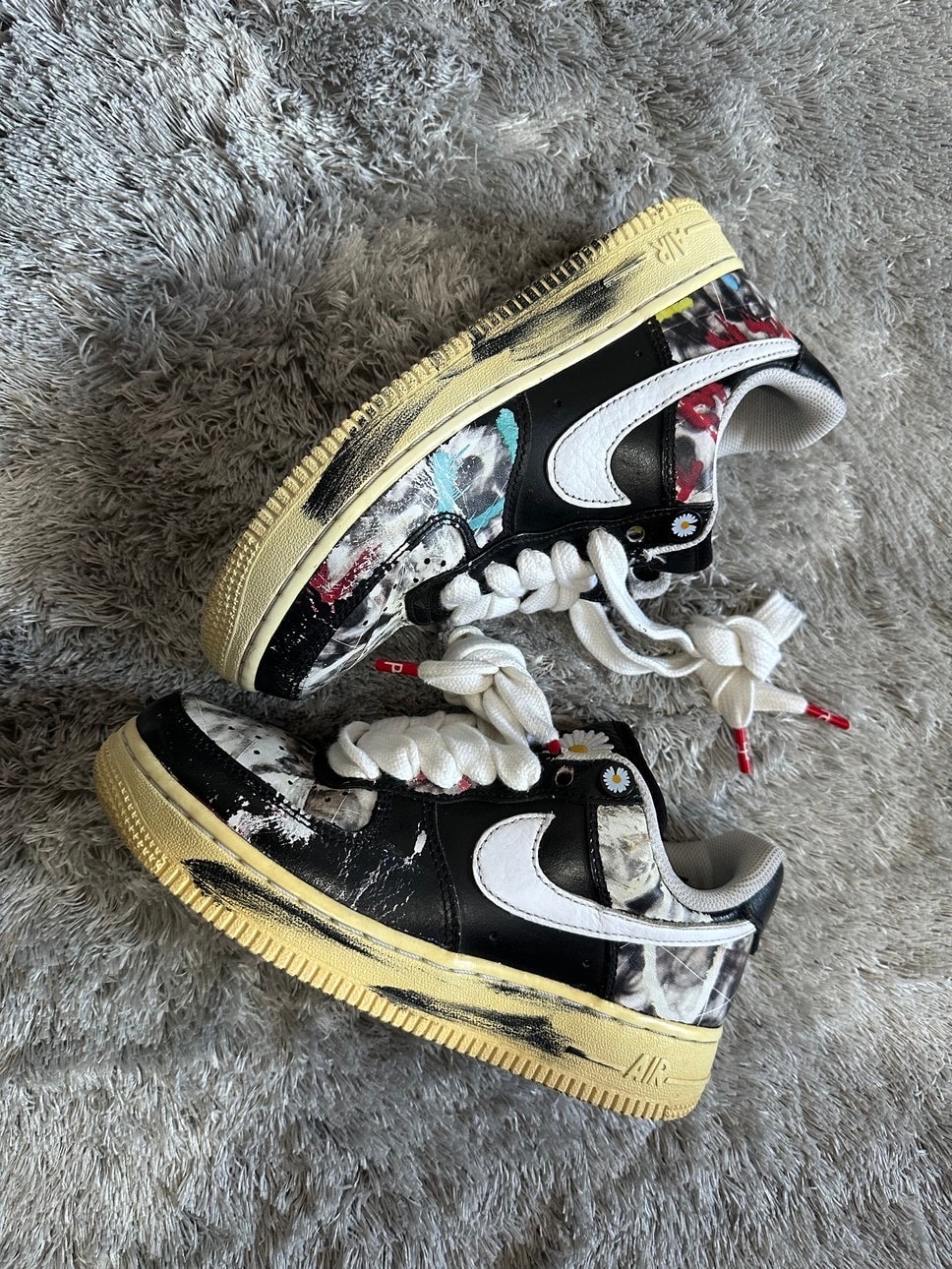 PEACEMINUSONE × Nike Air Force 1 Low Para Noise "Black" / G-DRAGON