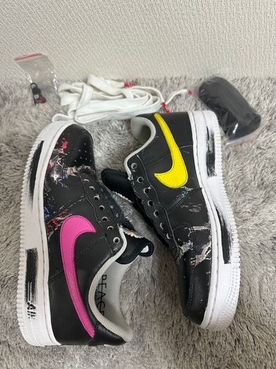 PEACEMINUSONE × Nike Air Force 1 Low '07 Para-Noise 3.0 "Black and Multi-Color" / G-DRAGON