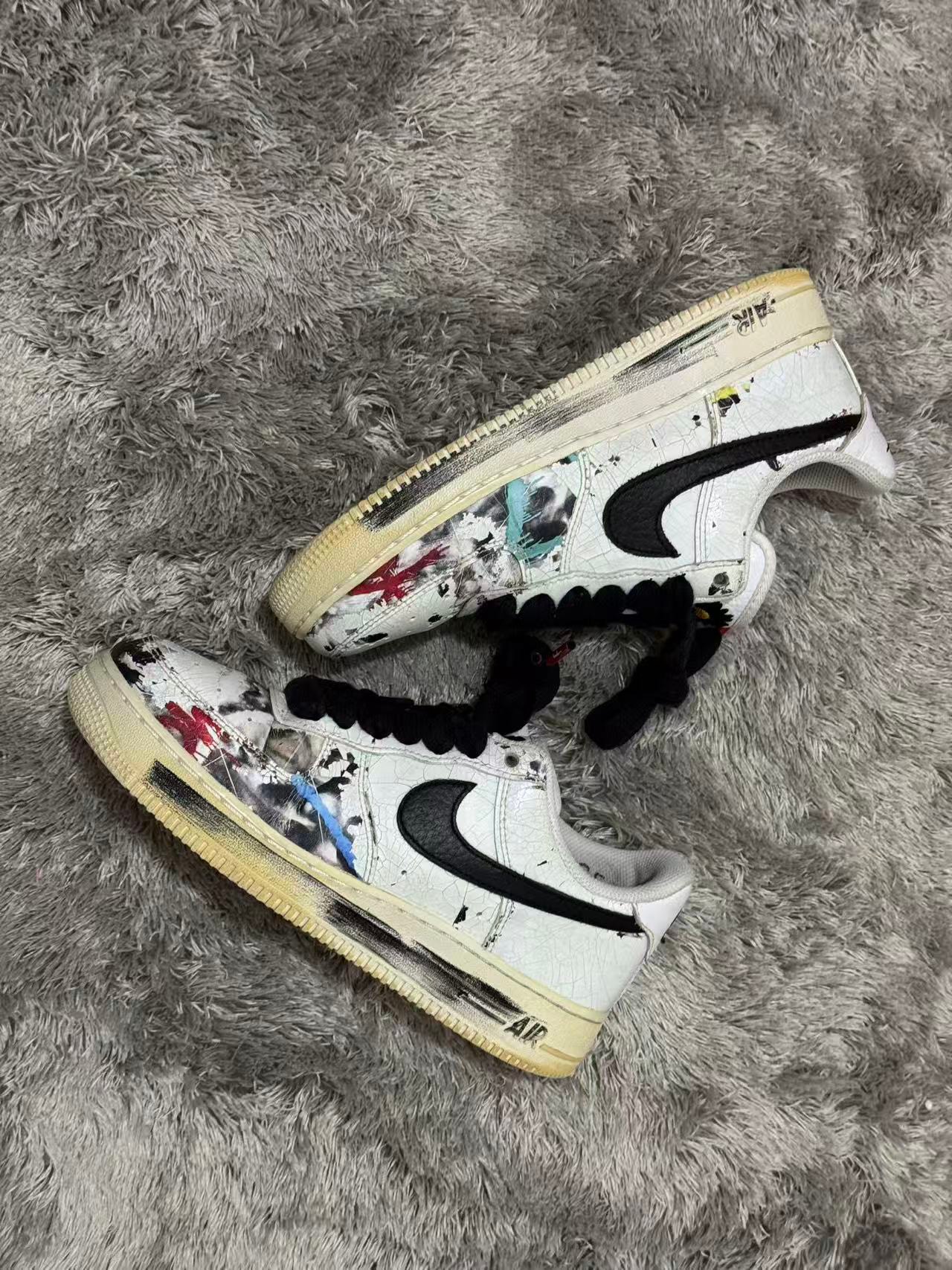 PEACEMINUSONE × Nike Air Force 1 Low "Para-noise/White/Black" / G-DRAGON