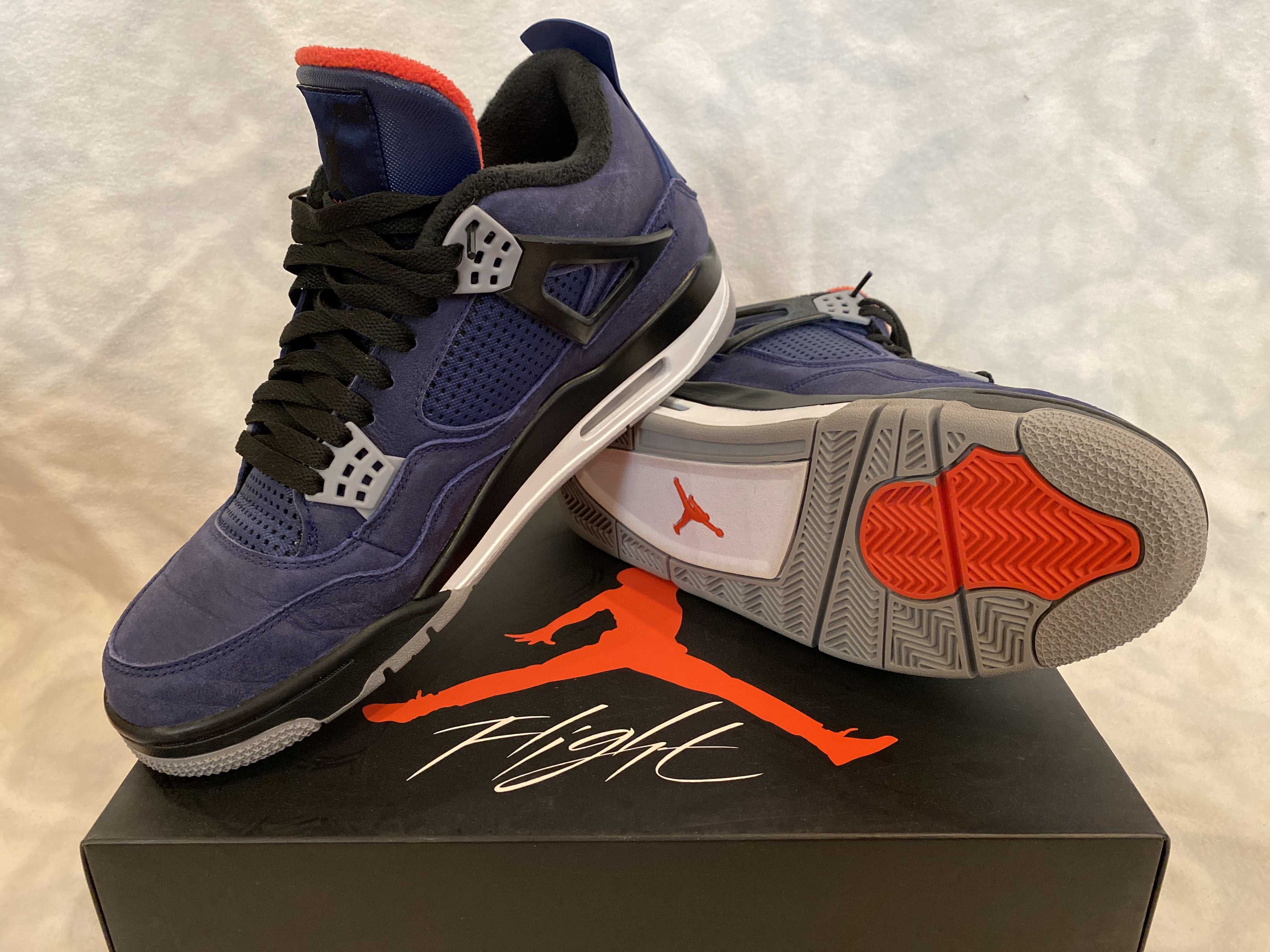 Nike Air Jordan 4 Retro WNTR "Loyal Blue/White/Black"