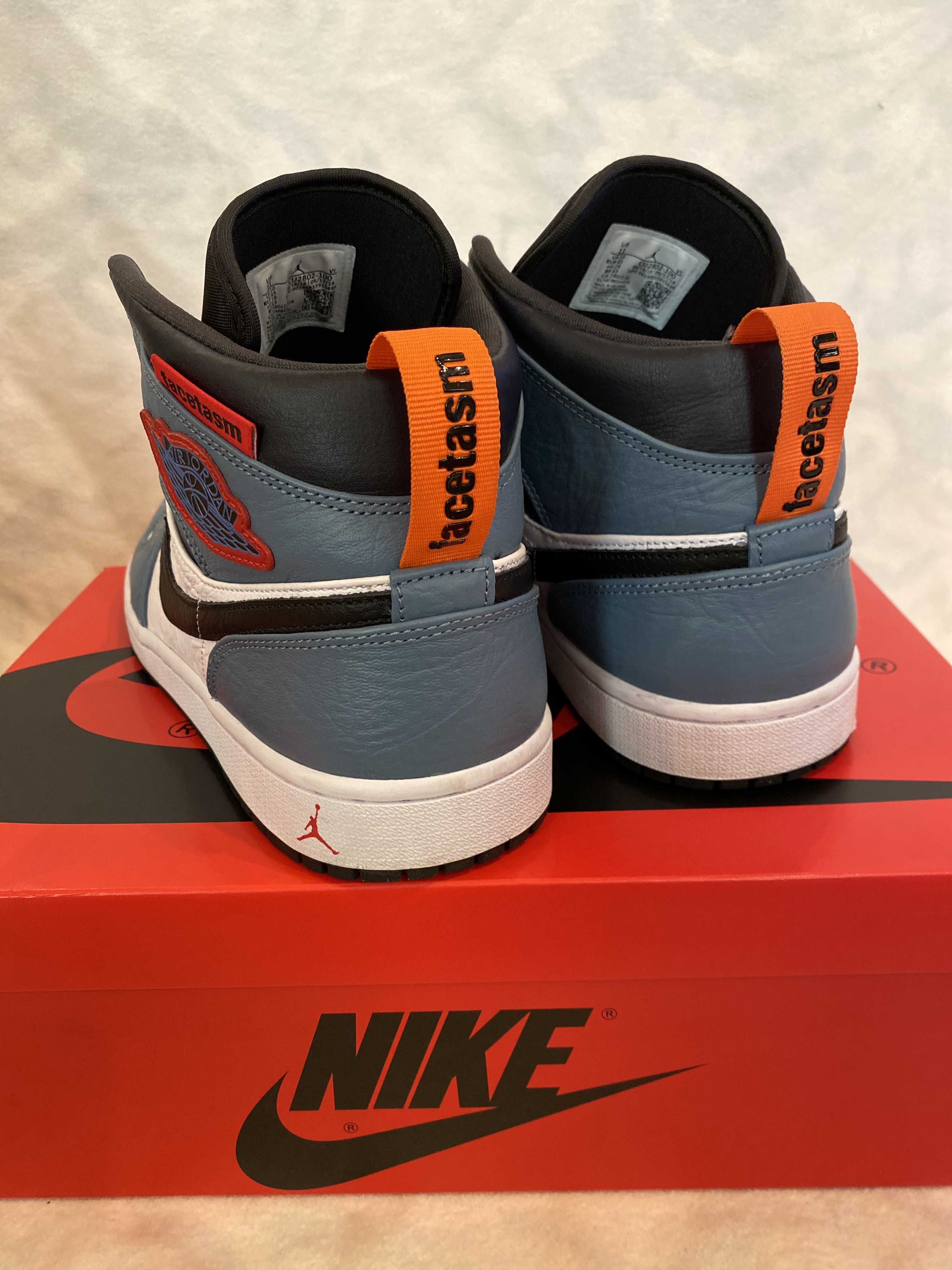 FACETASM × Nike Air Jordan 1 Mid "White/Navy"