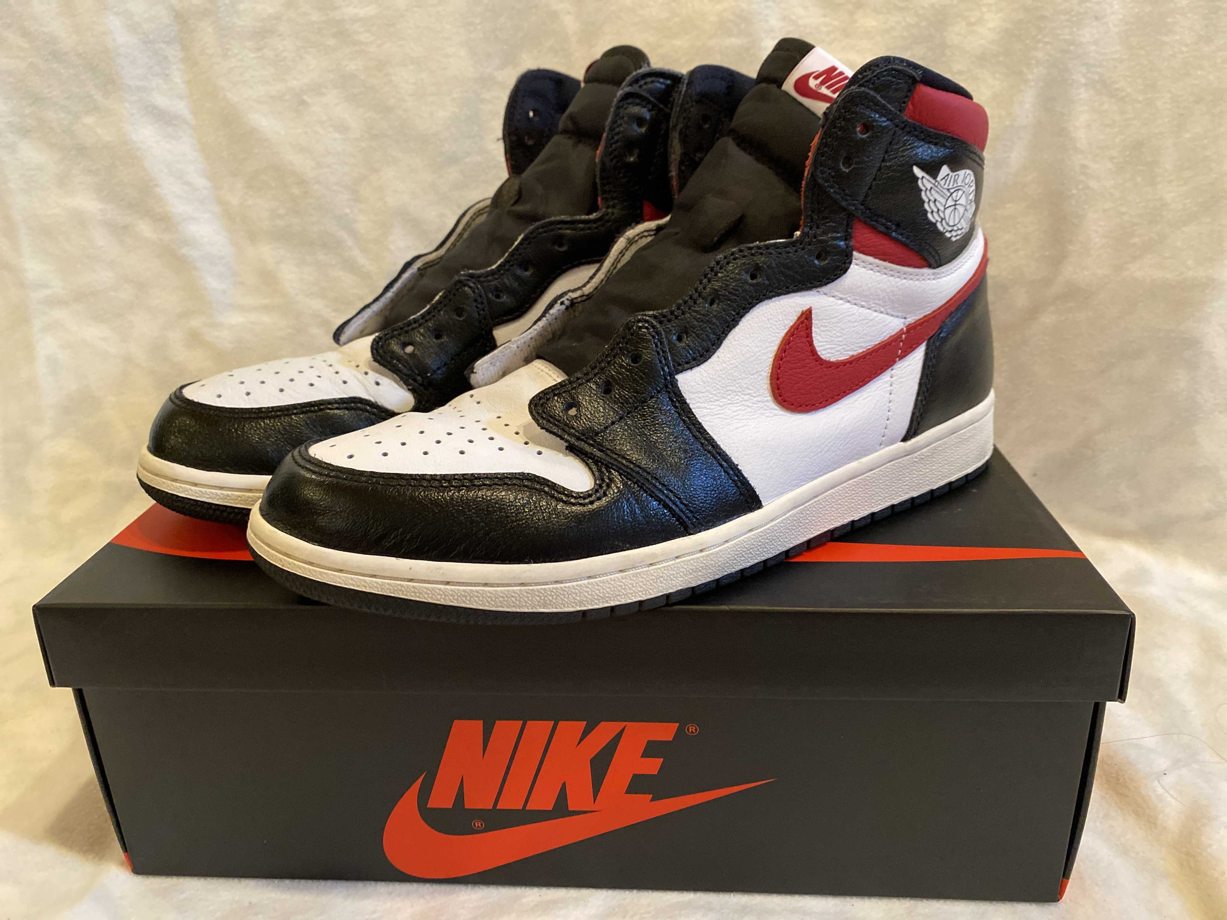 Nike Air Jordan 1 Retro High "Black/White/Sail/Gym Red"    