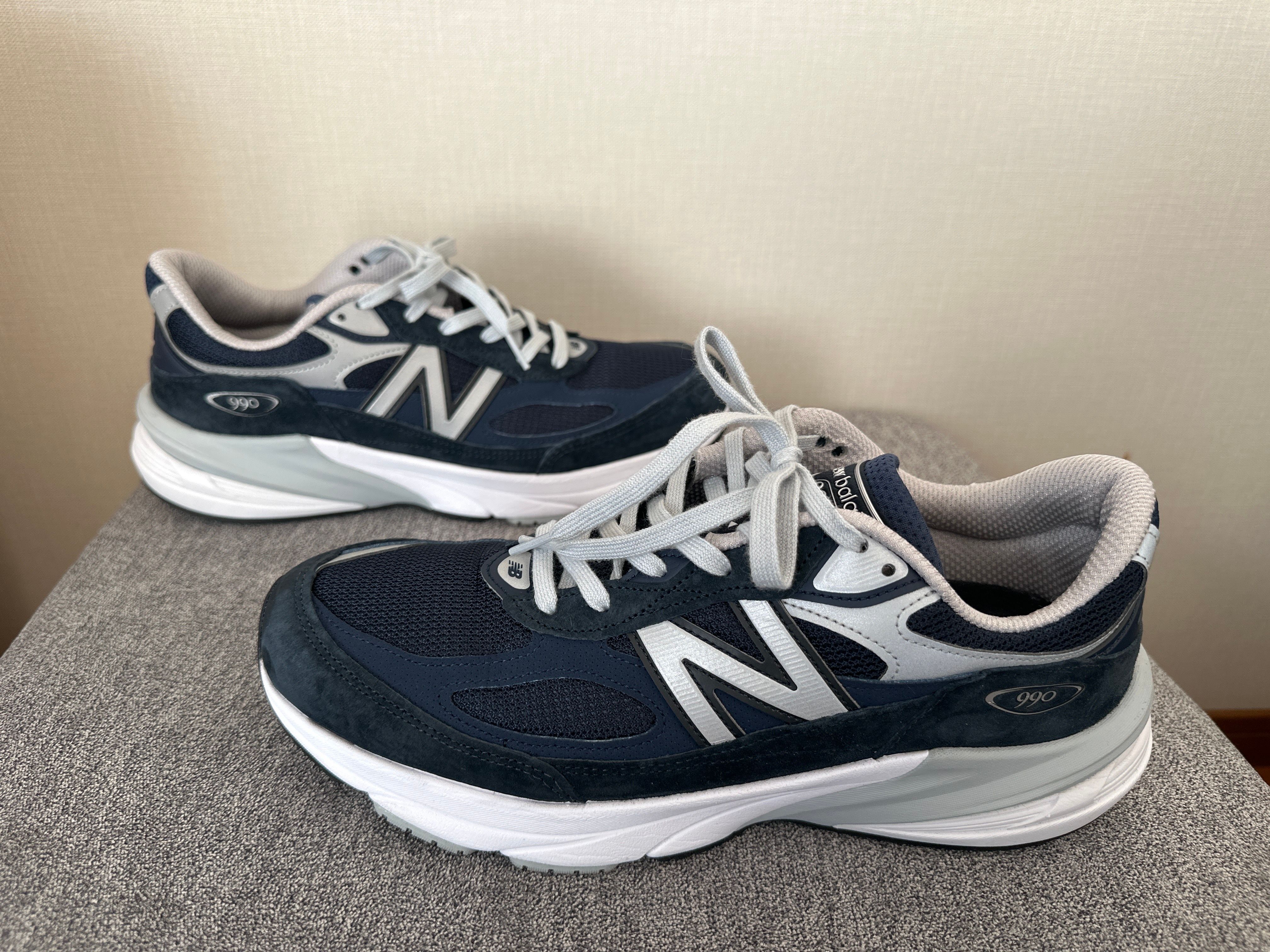 New Balance 990V6 "Navy" (Heel NB Logo)
