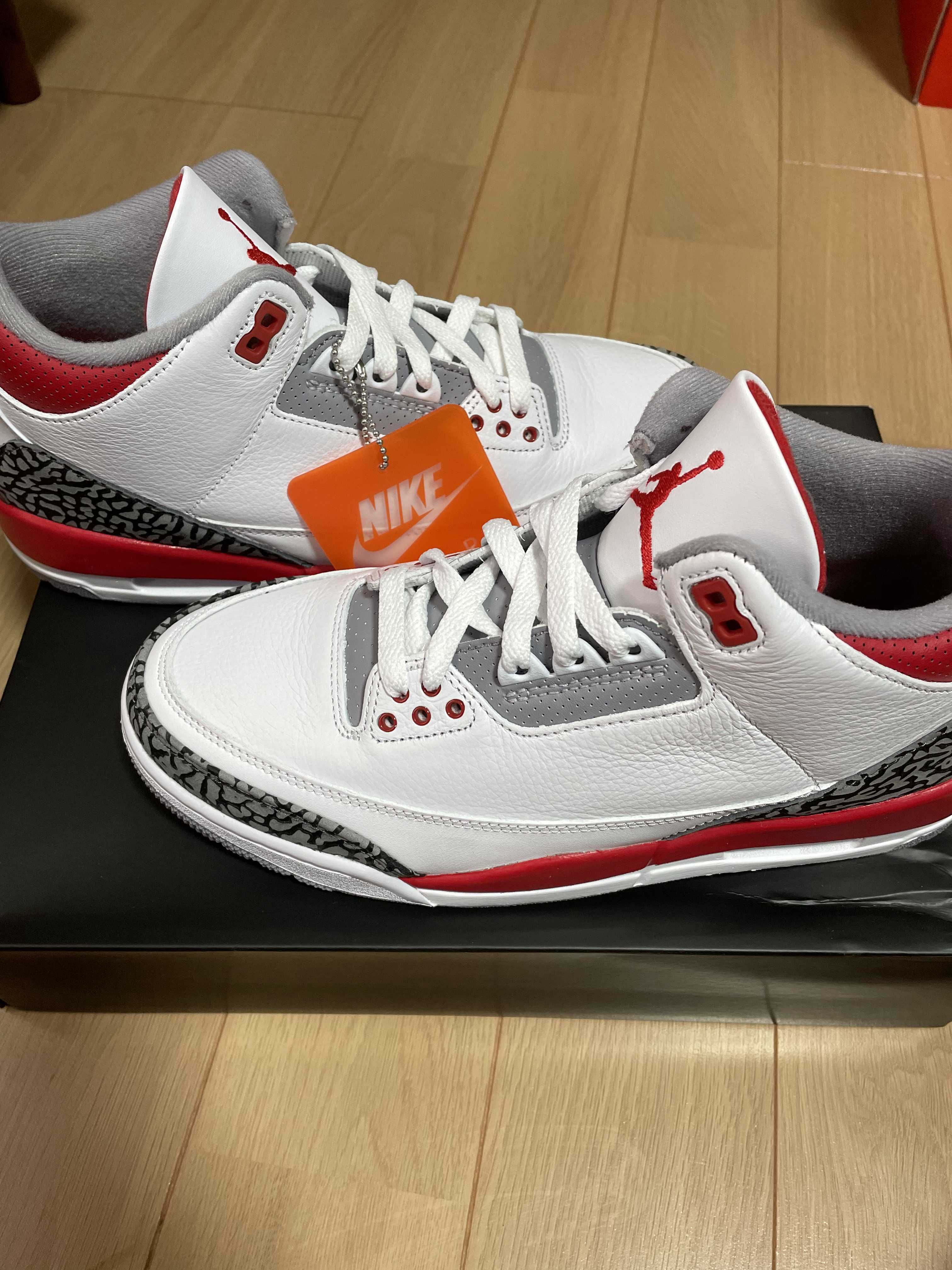 Nike Air Jordan 3 Retro OG "Fire Red" (2022)