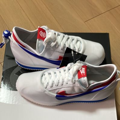 CLOT × Nike Cortez "White and Game Royal"