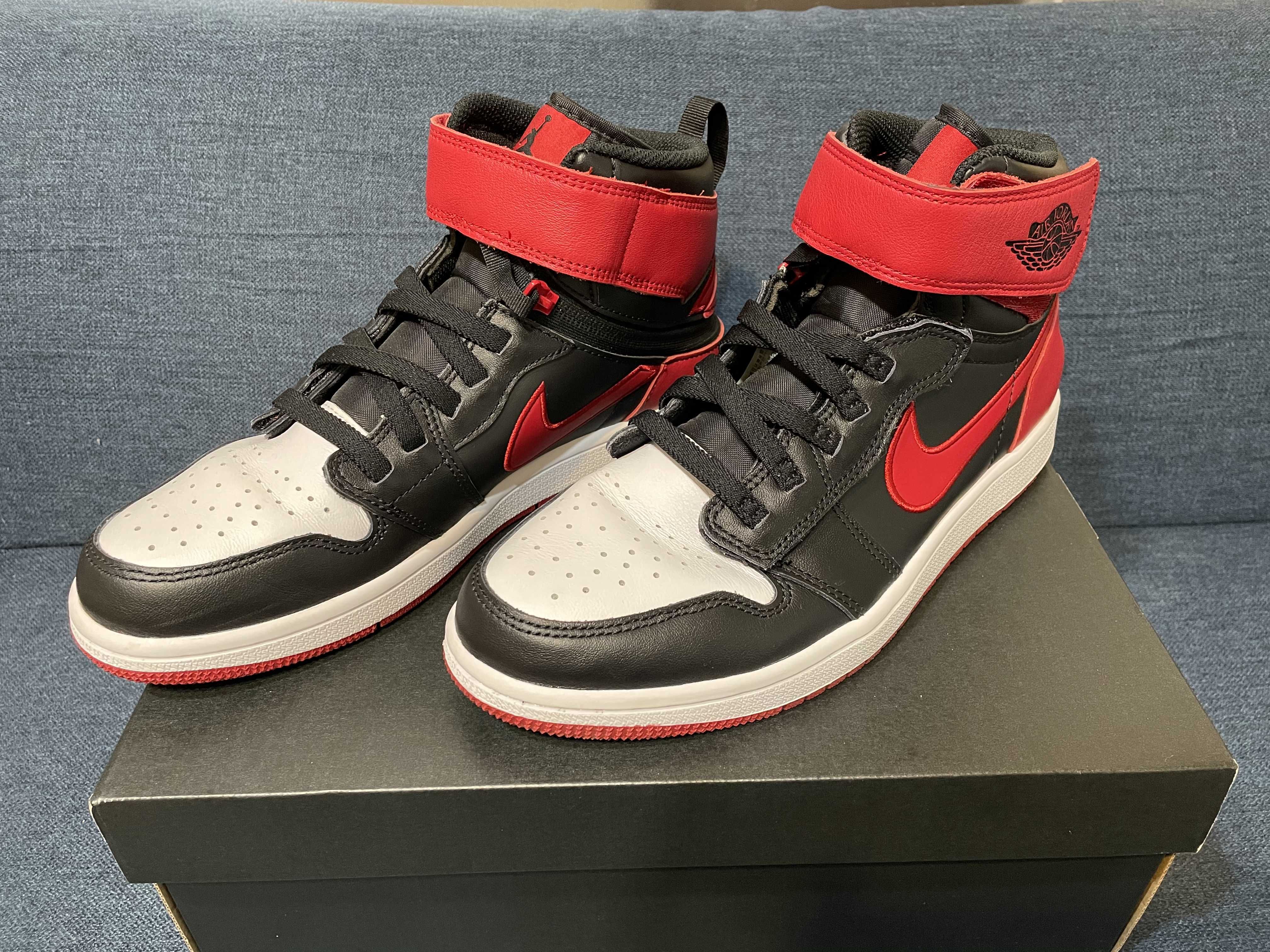 Nike Air Jordan 1 High Flyease "Black/Gym Red"