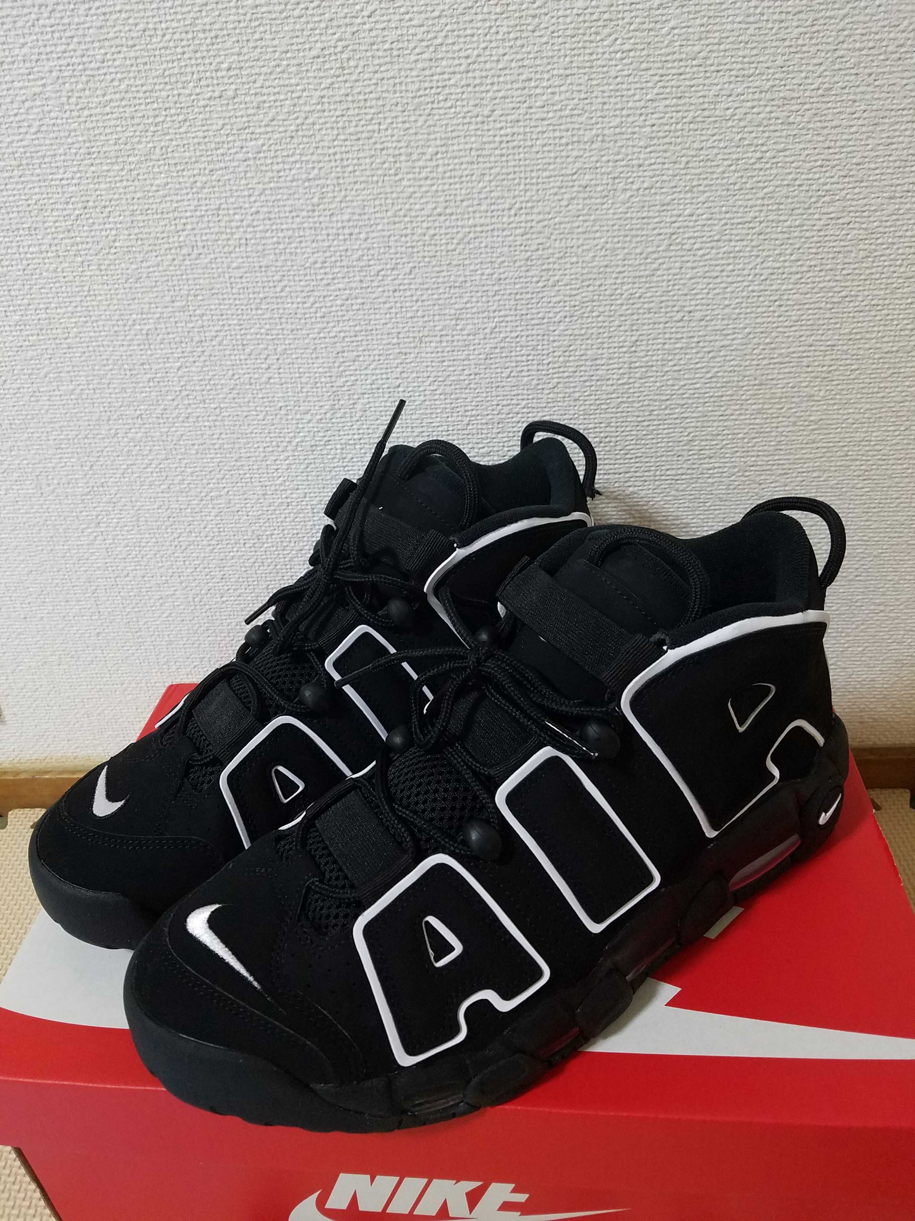Nike Air More Uptempo "Black/White"(2020)