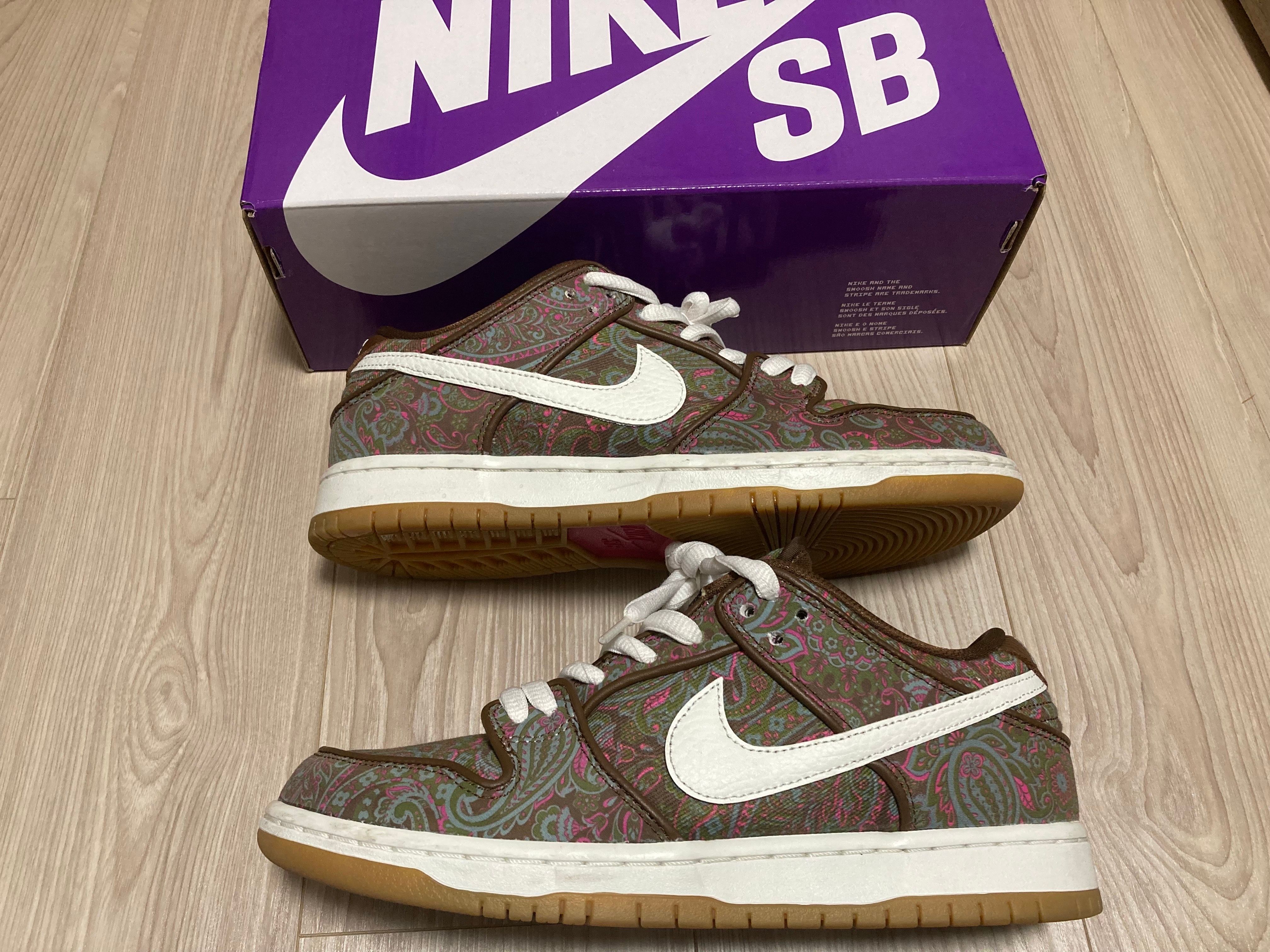 Nike SB Dunk Low PRM "Brown Paisley"