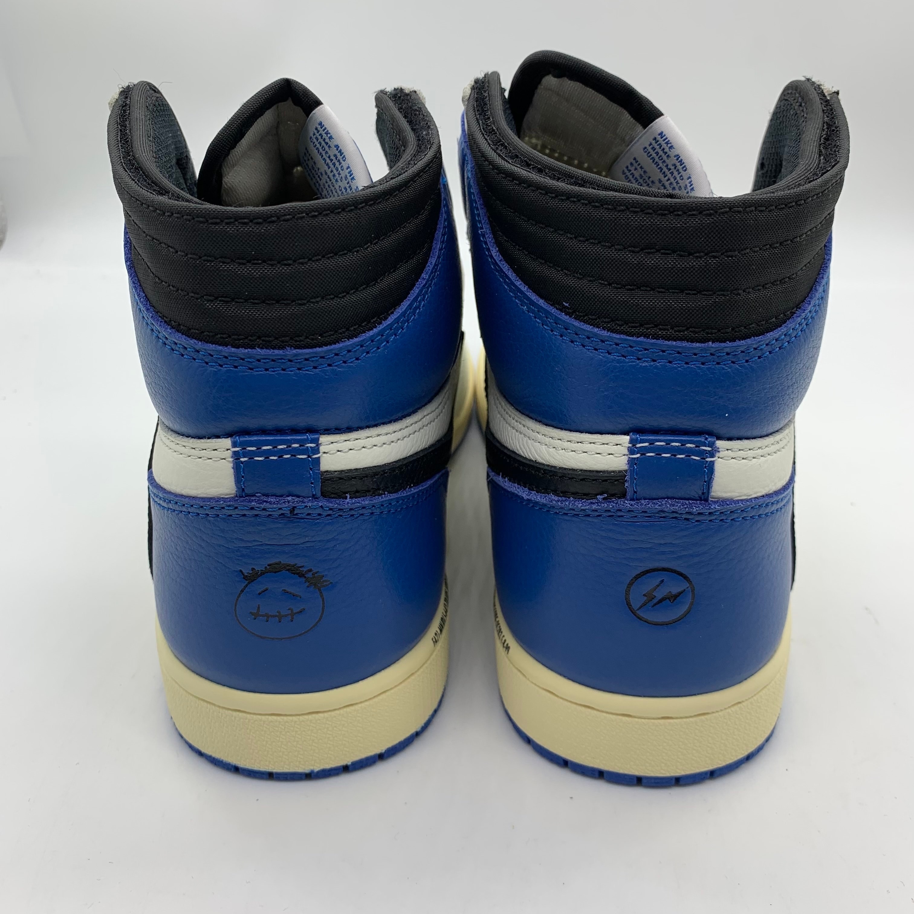 Travis Scott × fragment design × Nike Air Jordan 1 Retro High OG SP "Military Blue"