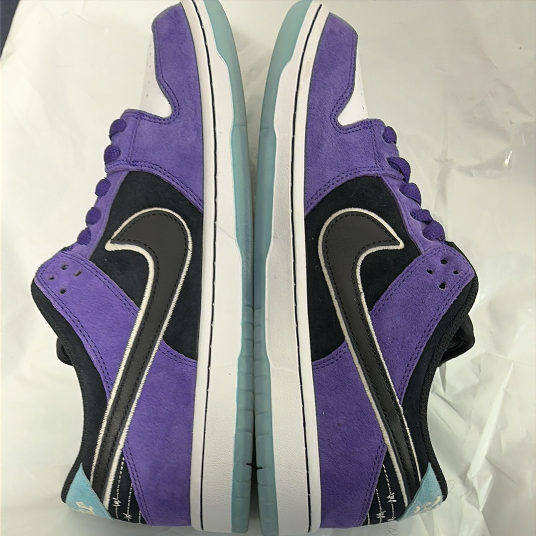Hayley Wilson × Nike SB Dunk Low Pro "Black and Court Purple"