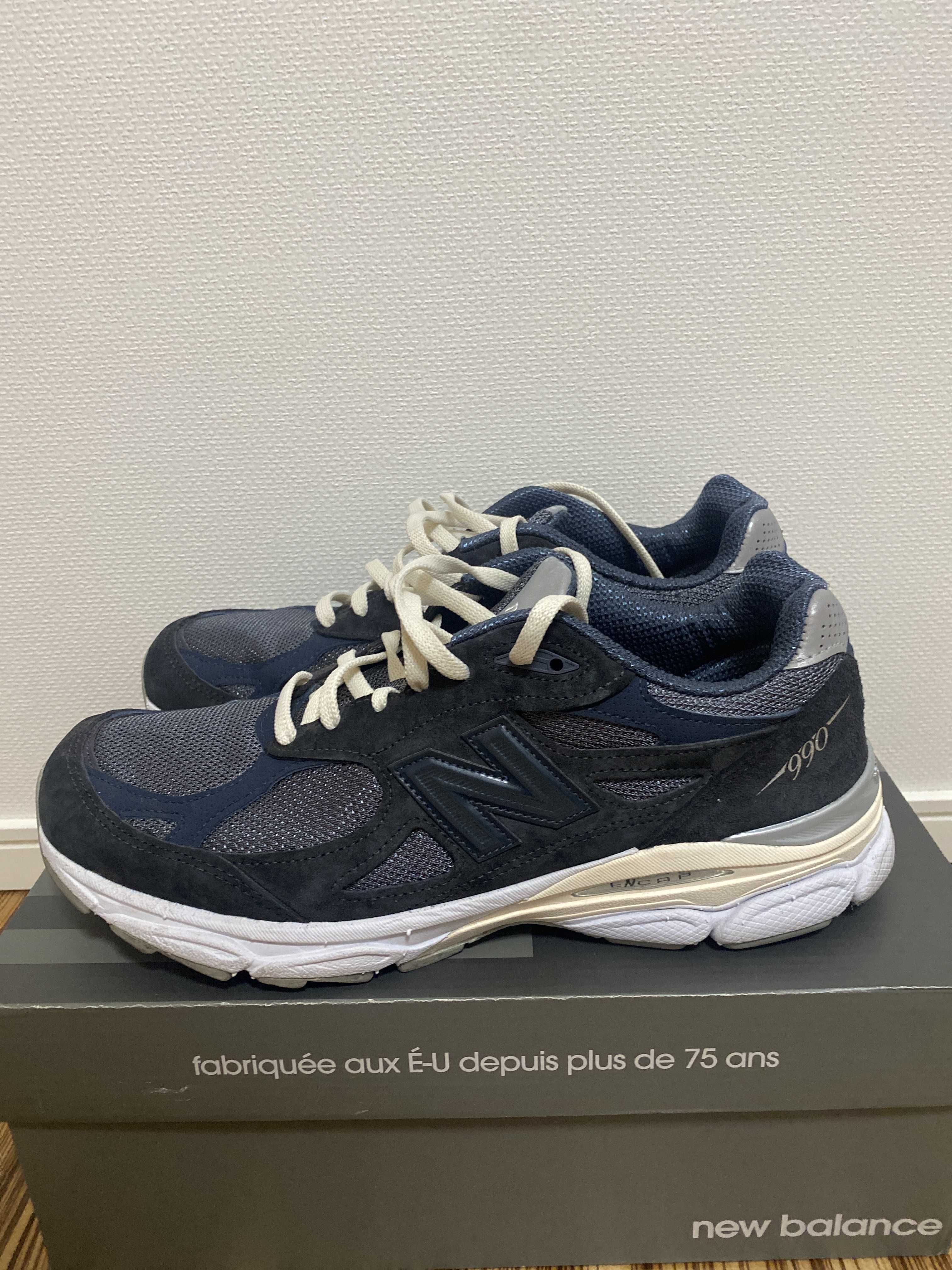 KITH Ronnie Fieg × New Balance 990V3 "Genesis/Navy"