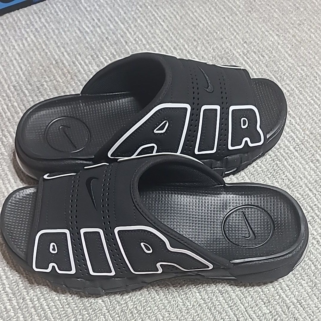 Nike Air More Uptempo Slide "Black" (DV2132-001/DV2137-001)