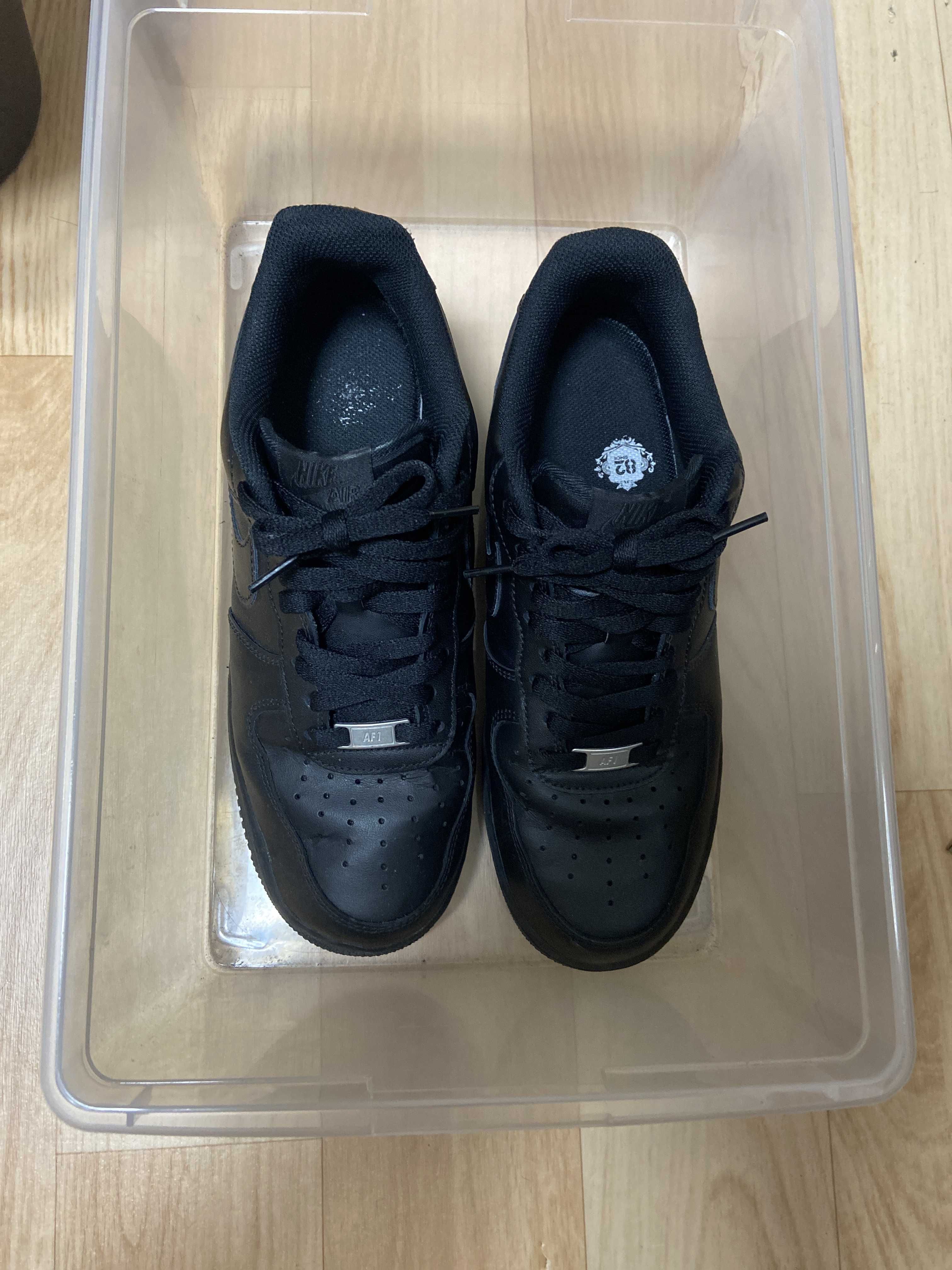 Nike Air Force 1 Low '07 "Black/Black"