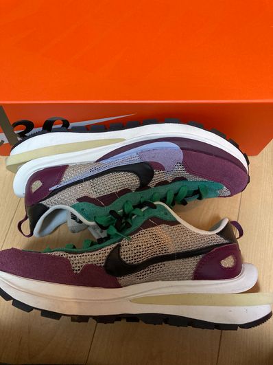 sacai × Nike Vapor Waffle "String/Red/Green"