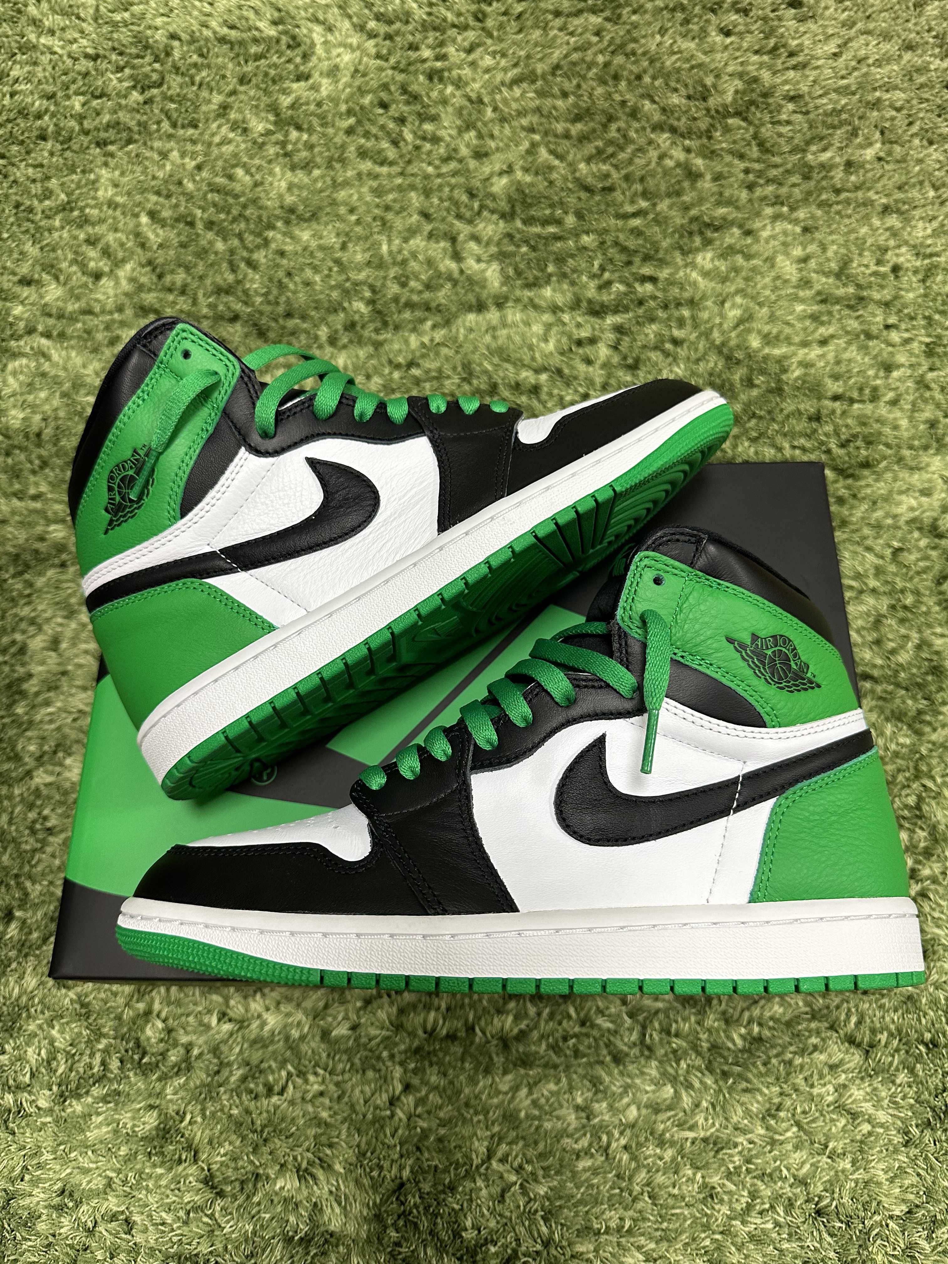 Nike Air Jordan 1 Retro High OG "Celtics/Black and Lucky Green" (2023)