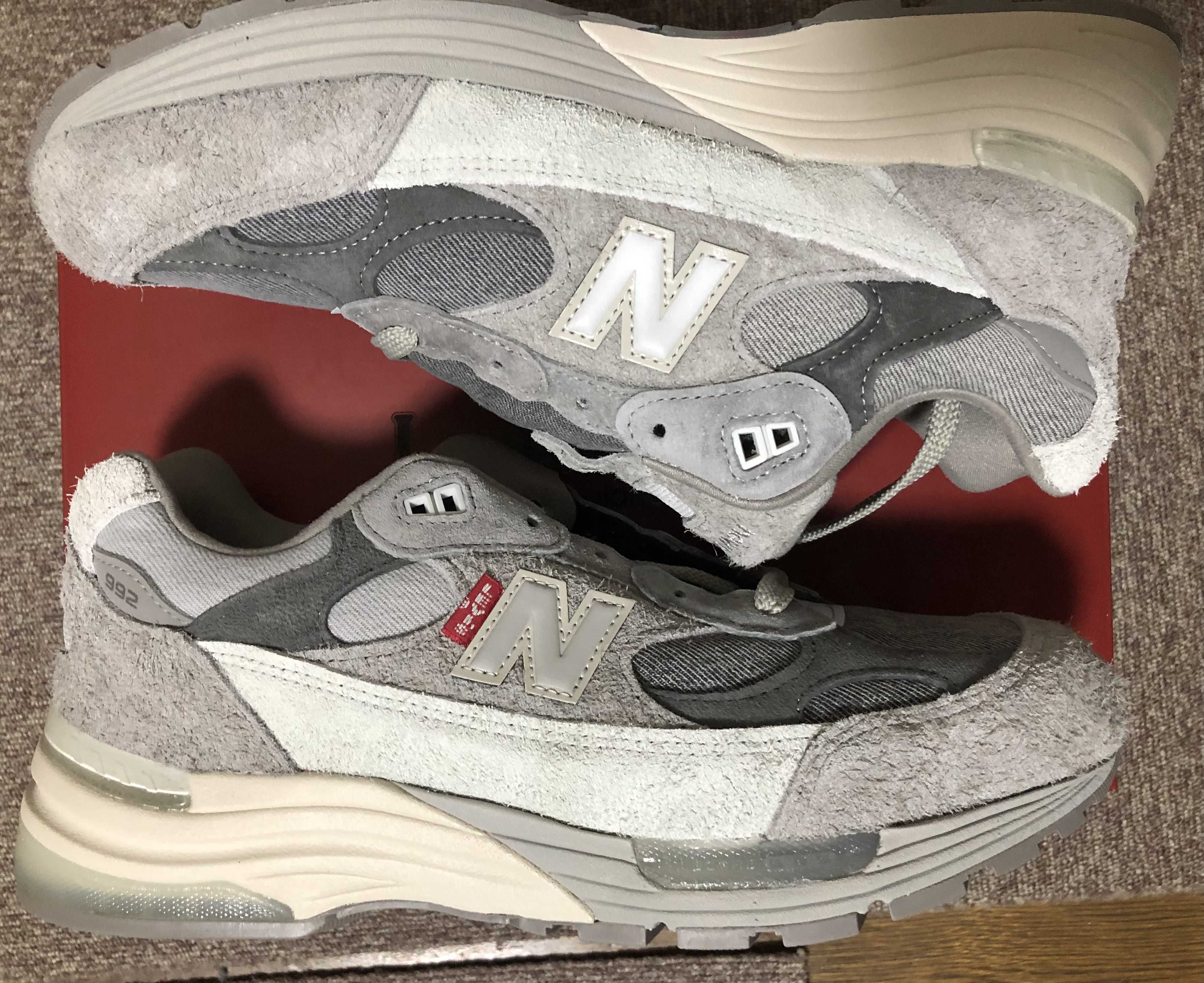 Levi's × New Balance 992 "Gray Denim"