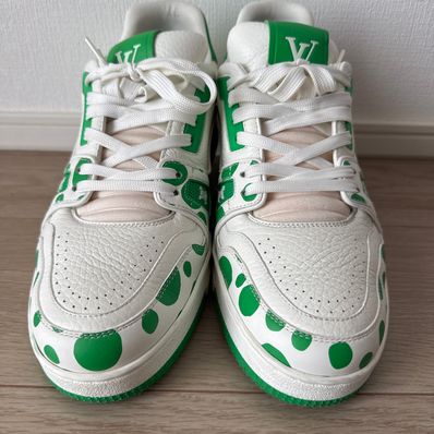 Yayoi Kusama × Louis Vuitton Trainer Line Sneaker Infinity Dots "Green"