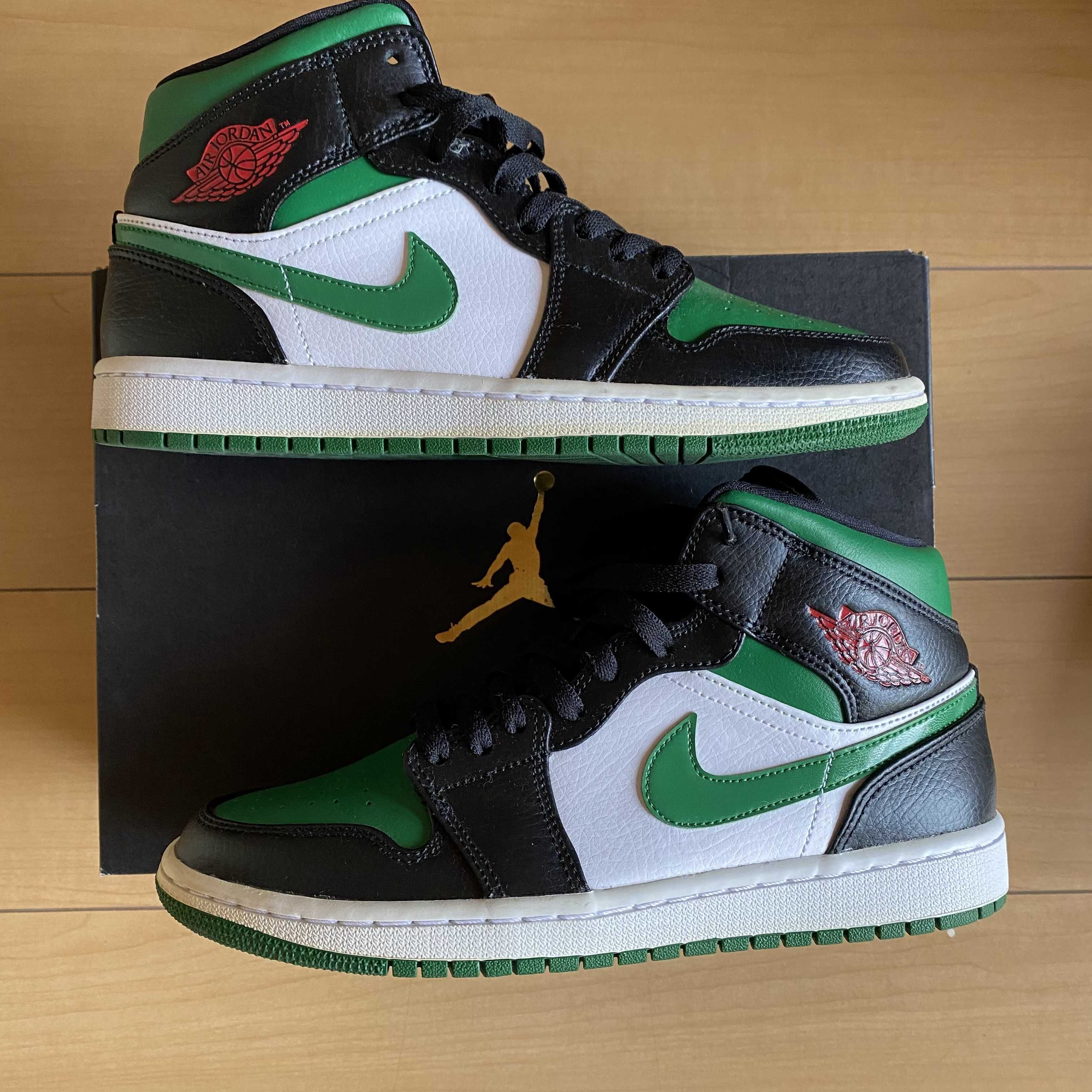 NIKE AIR JORDAN 1 MID "PINE GREEN"