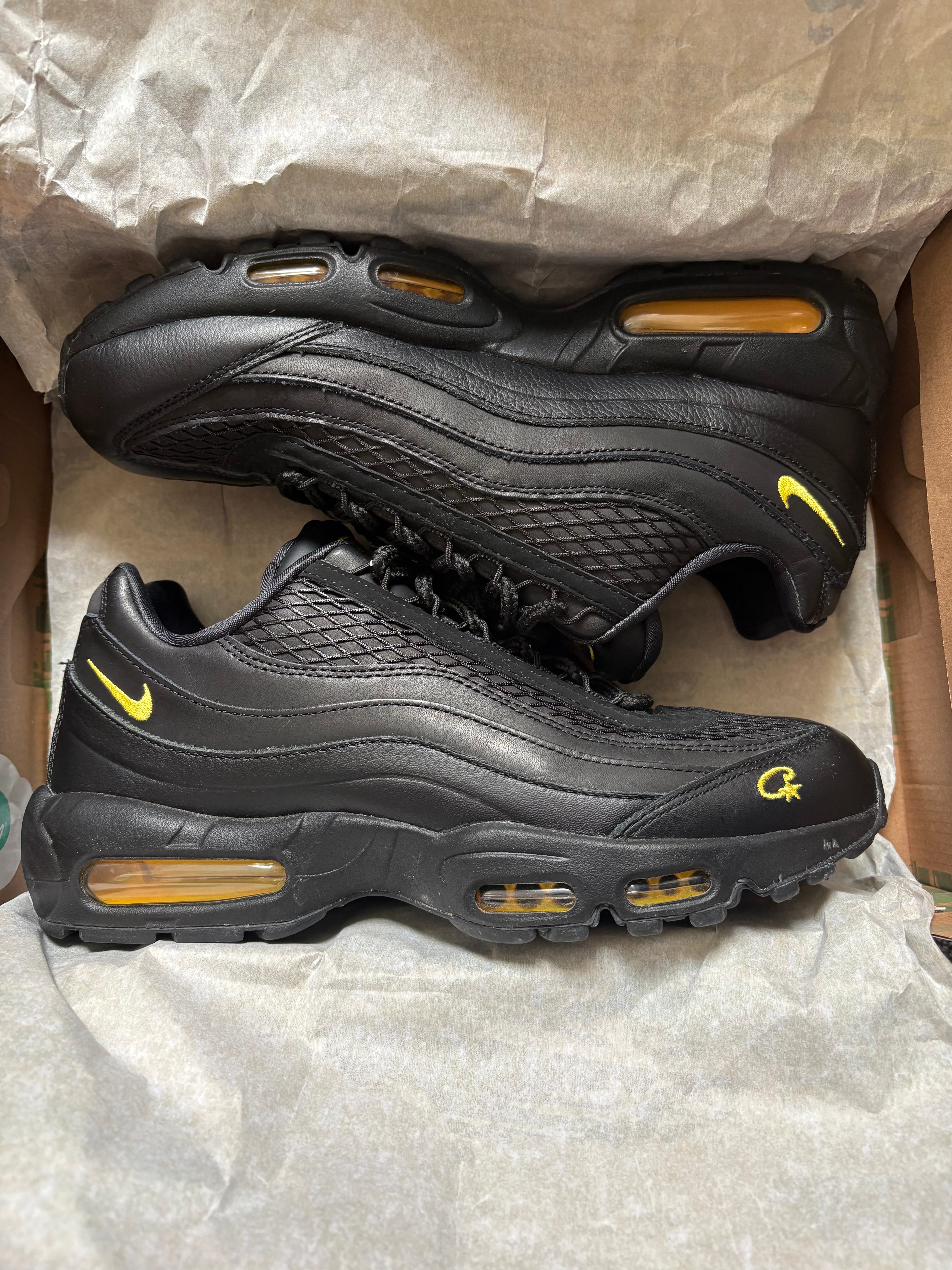 Corteiz × Nike Air Max 95 "Black and Tour Yellow"