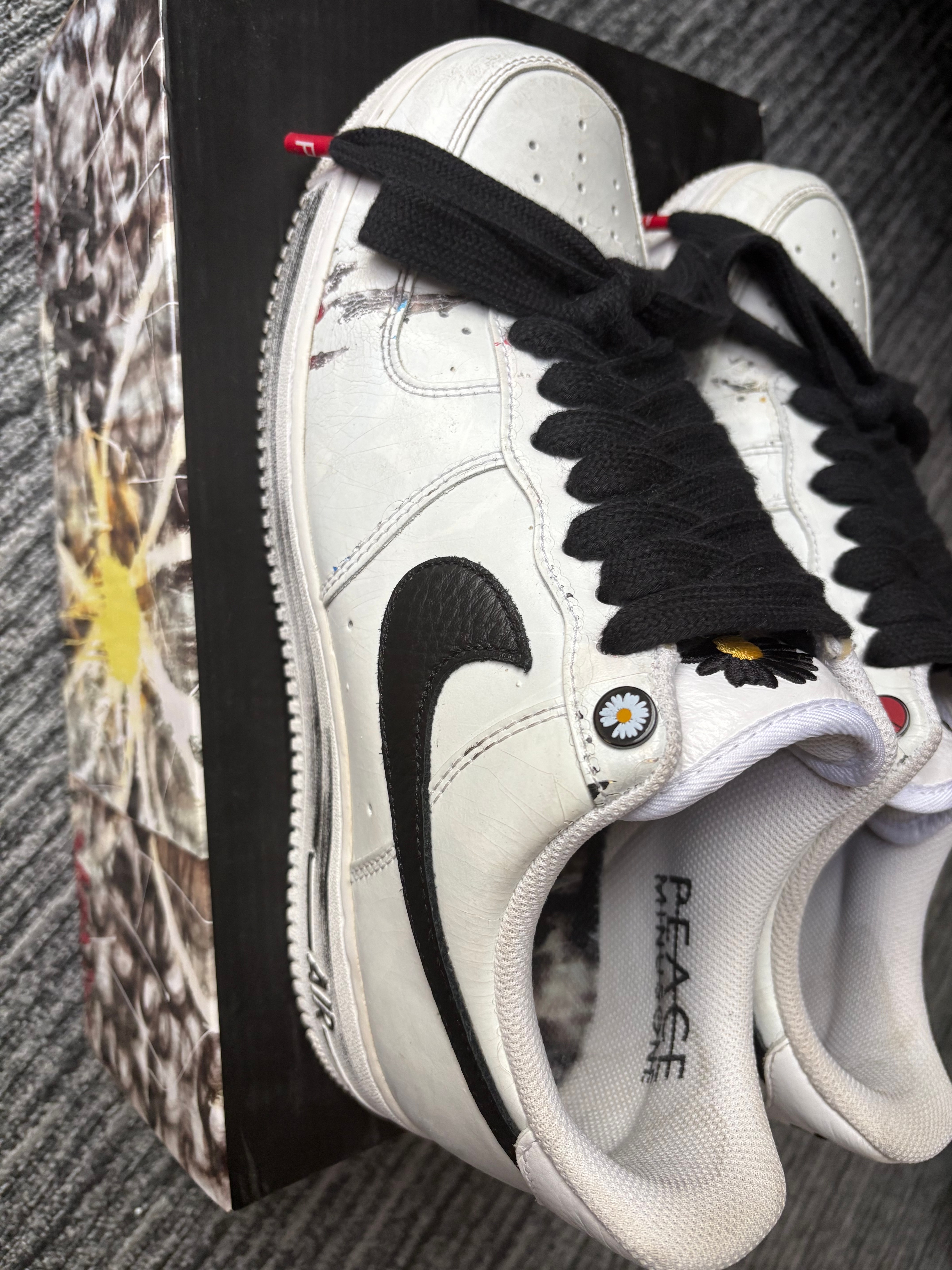 PEACEMINUSONE × Nike Air Force 1 Low "Para-noise/White/Black" / G-DRAGON