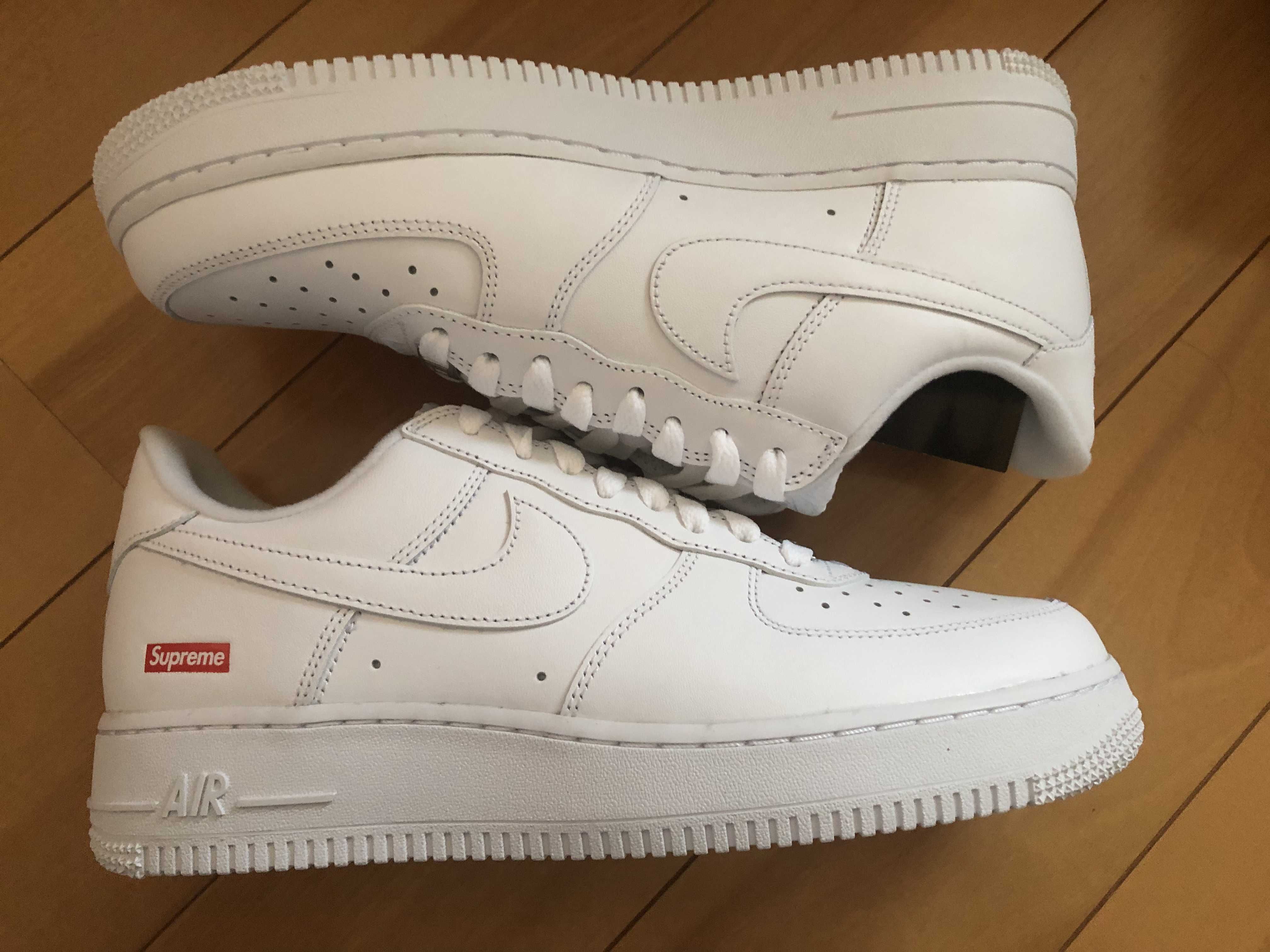Supreme × Nike Air Force 1 Low "White"