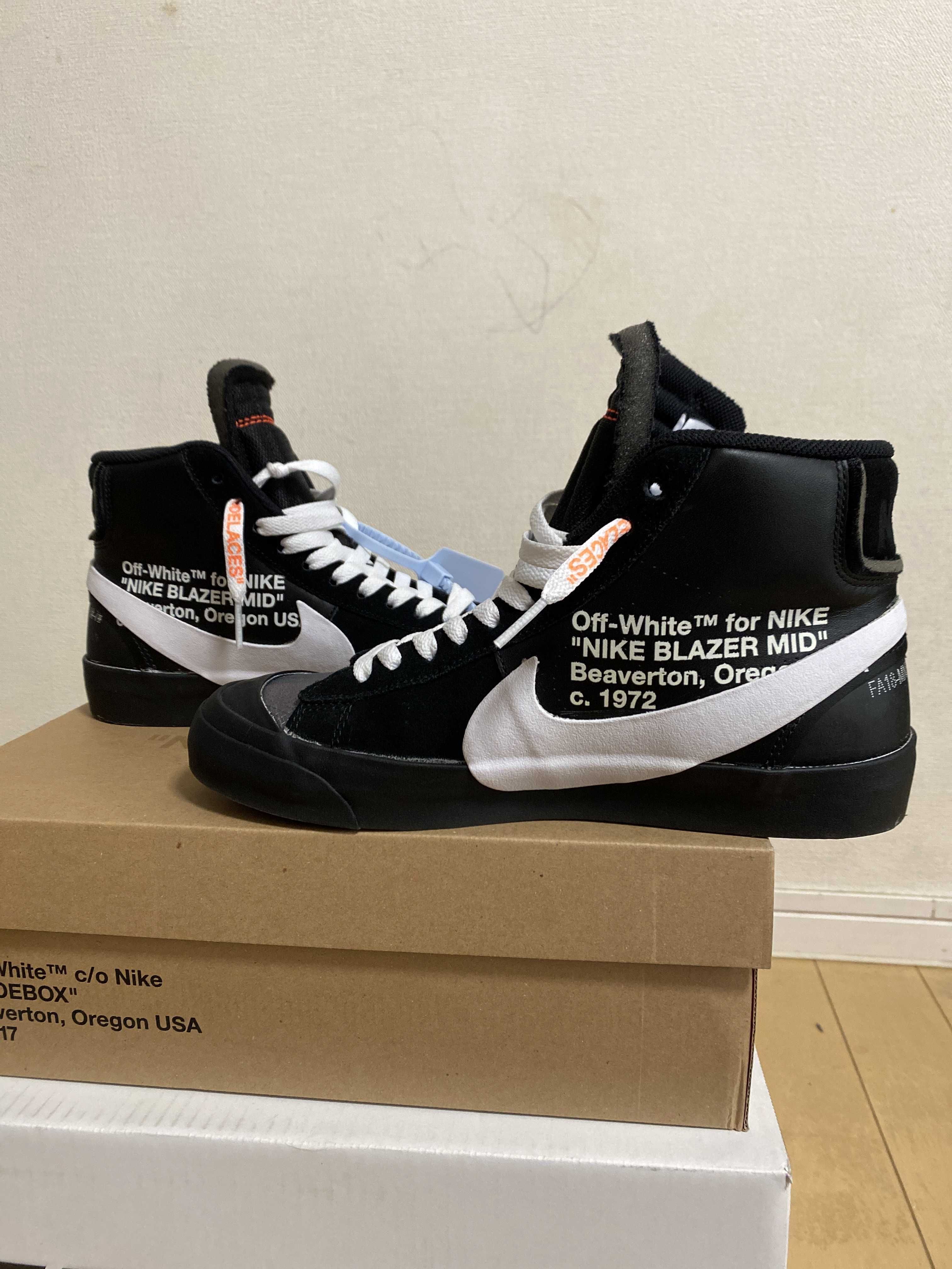 Off-White × Nike Blazer Studio Mid "Grim Reaper"