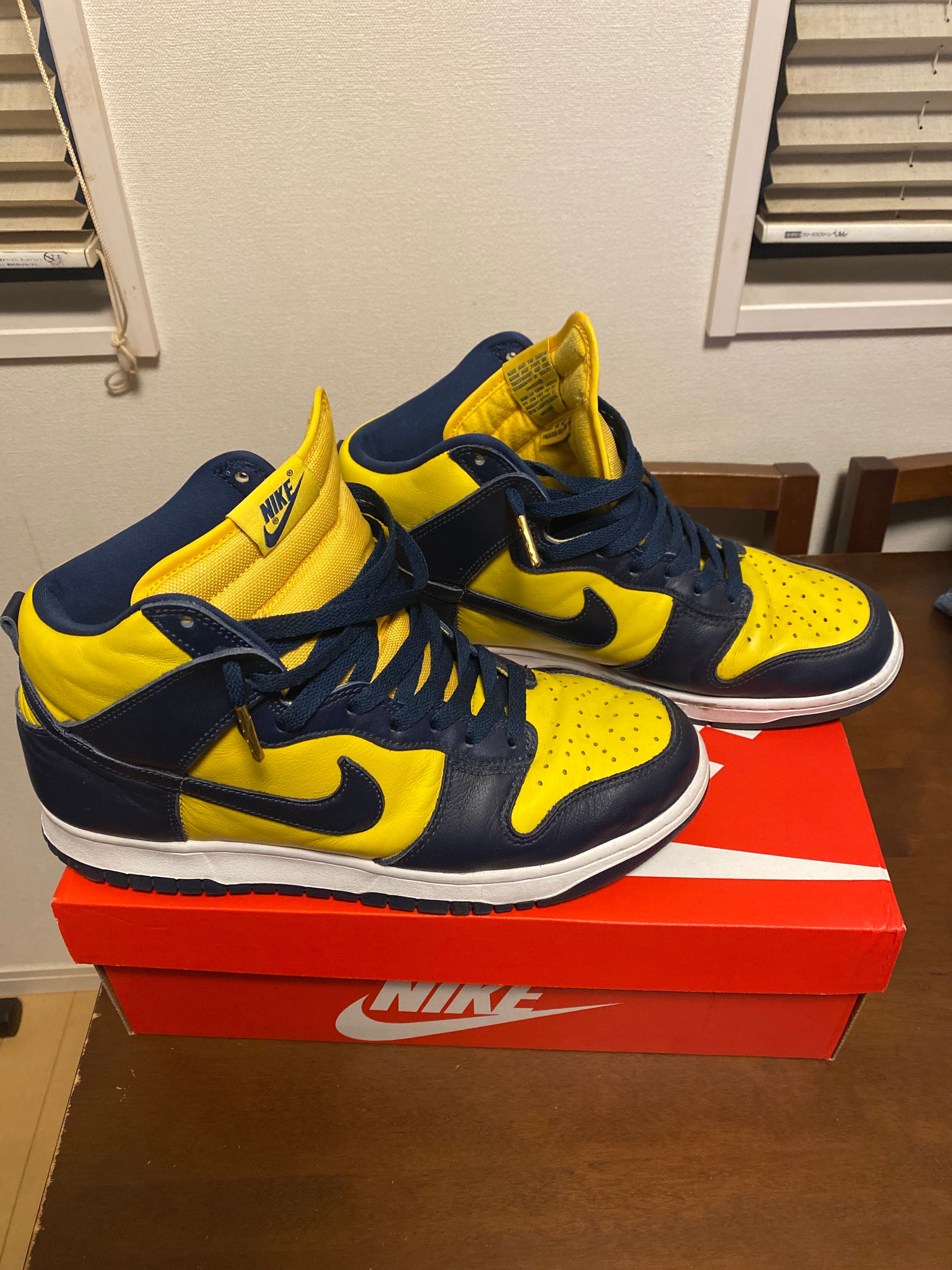 Nike Dunk High "Michigan"